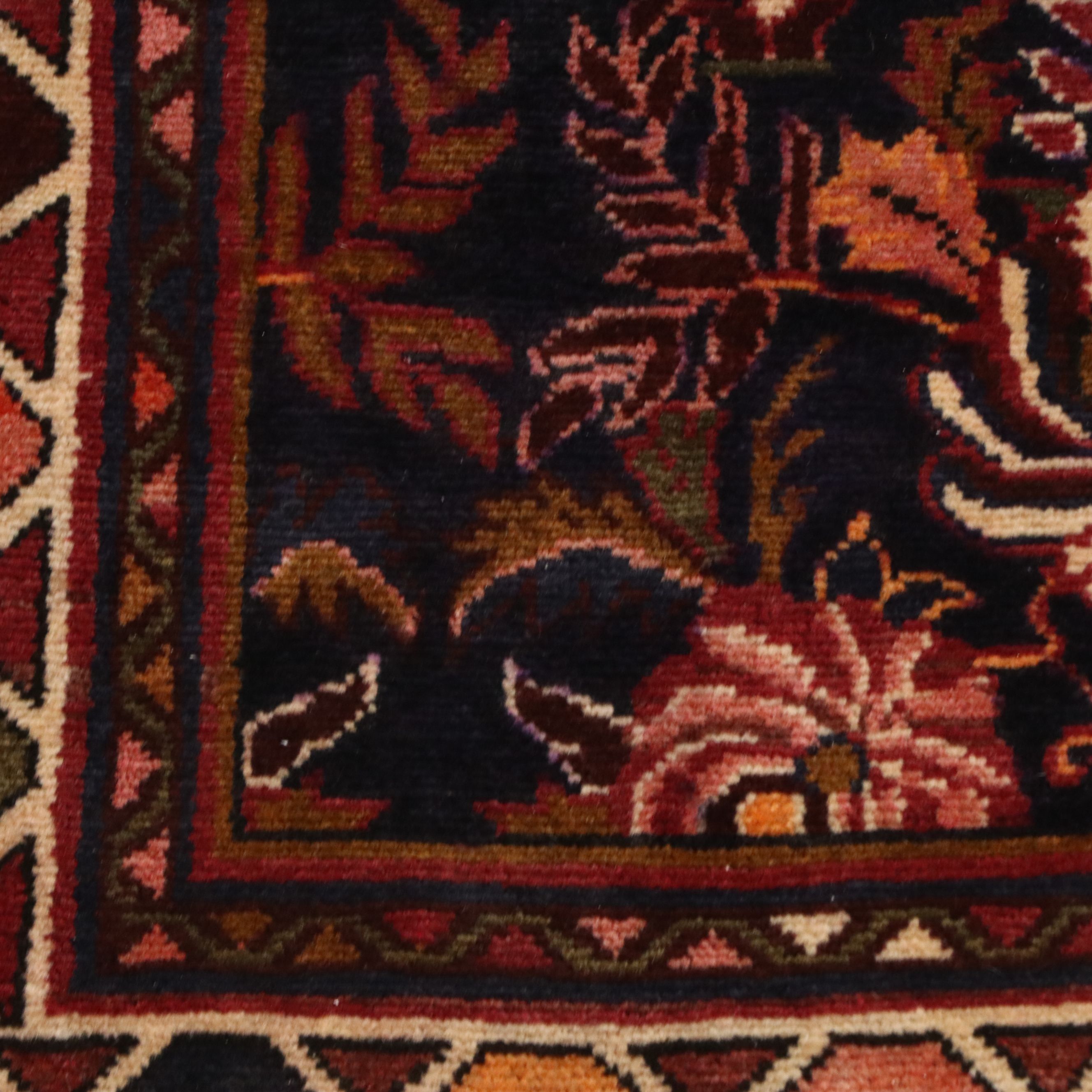 3'4 x 12'8 Hand-Knotted Persian Hamadan Long Rug
