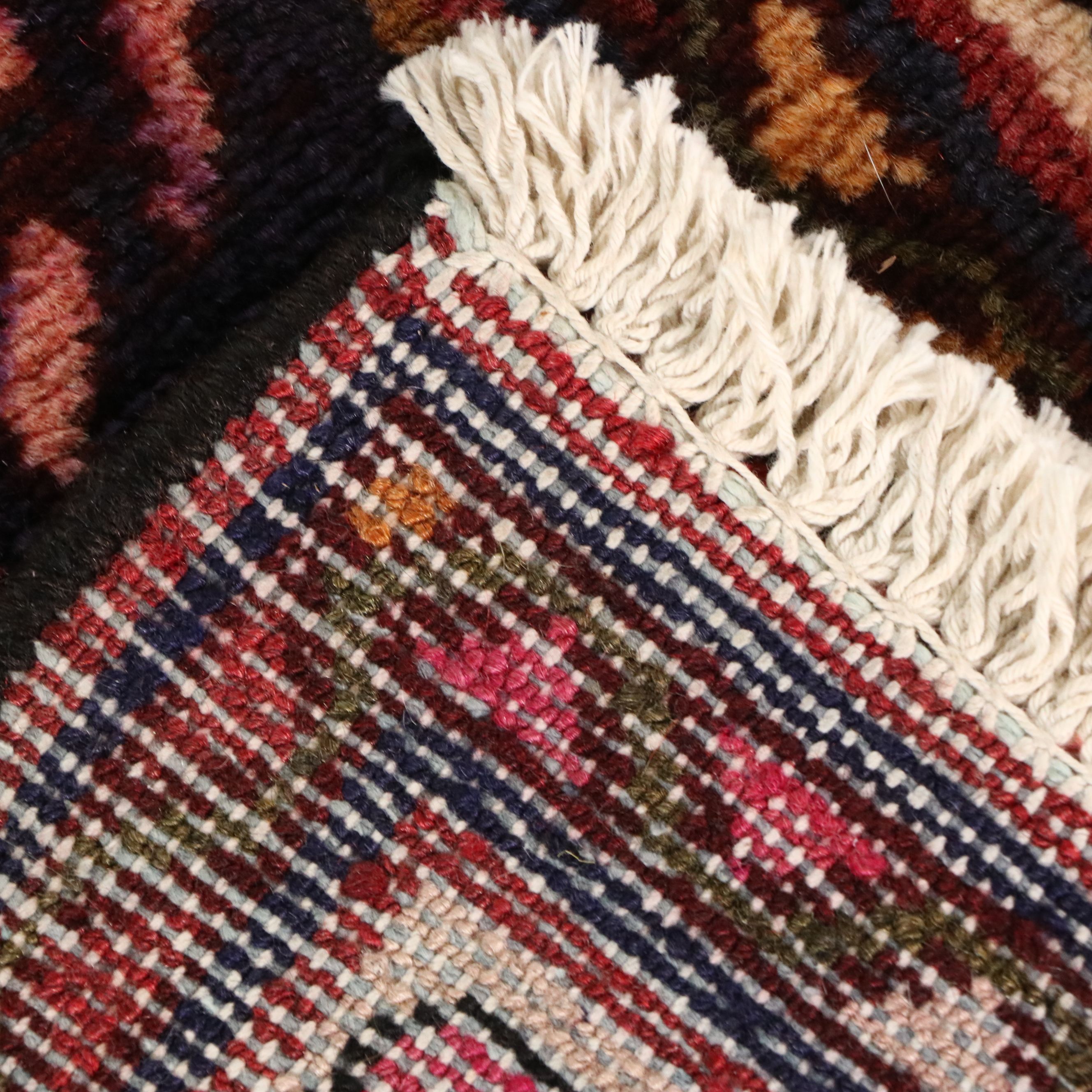 3'4 x 12'8 Hand-Knotted Persian Hamadan Long Rug