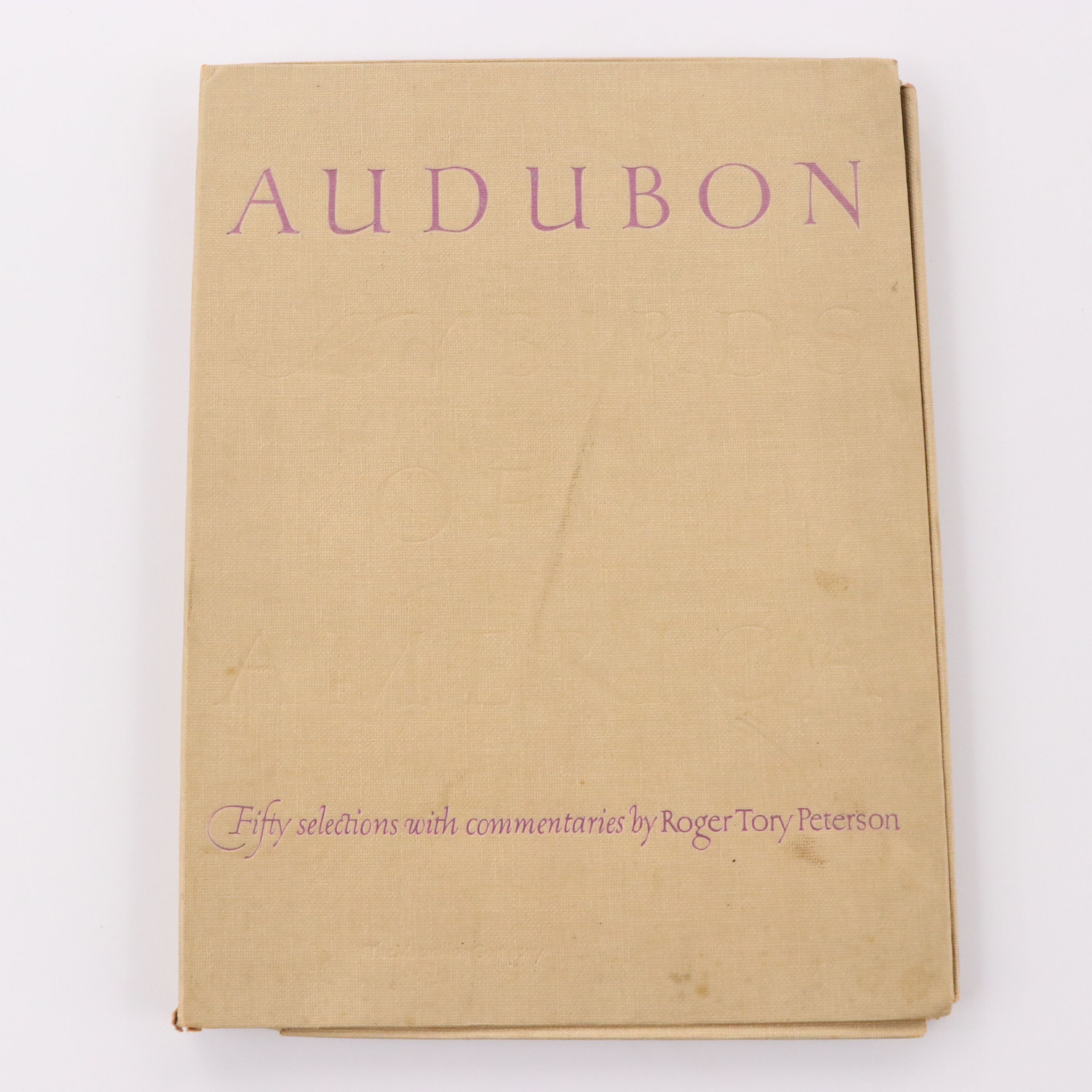 Audubon Birds of America Offset Lithograph Prints Featuring "Great Horned Owl"