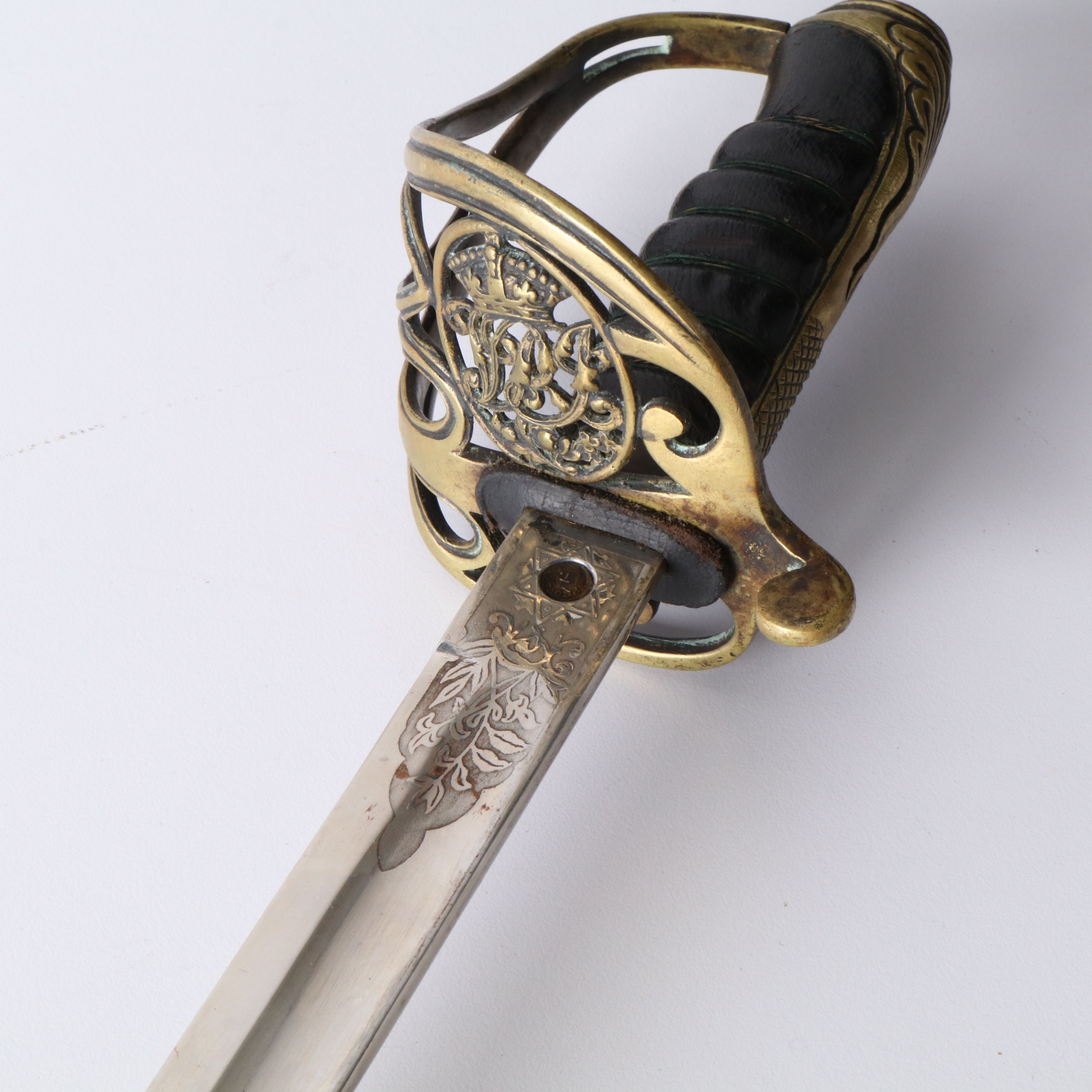 Replica British 1854 Pattern Infantry Officer's Style Sword with Scabbard