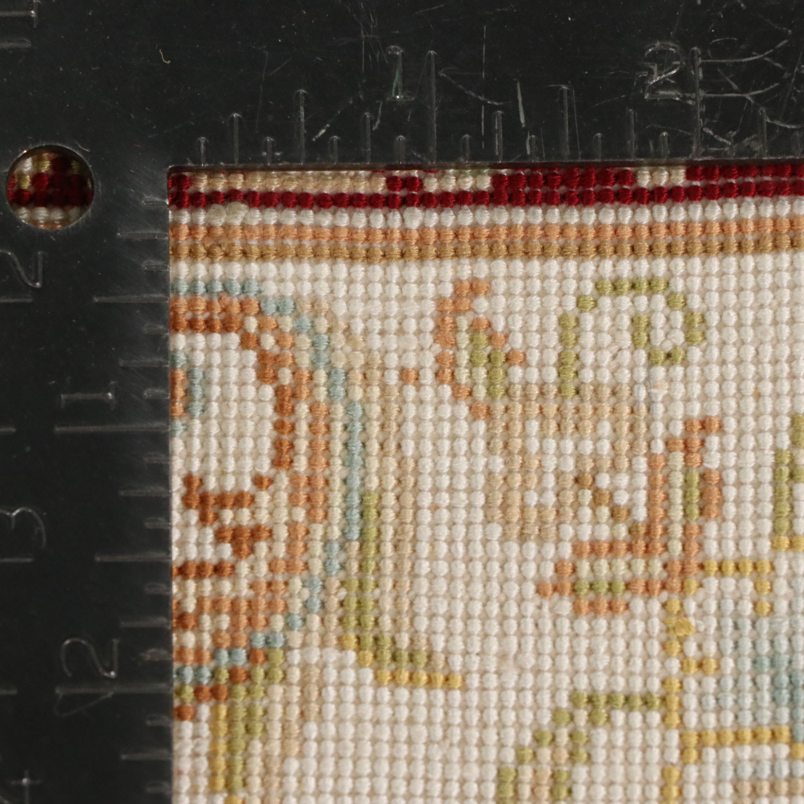 5'7 x 8'10 Hand-Knotted Persian Qom Silk Area Rug