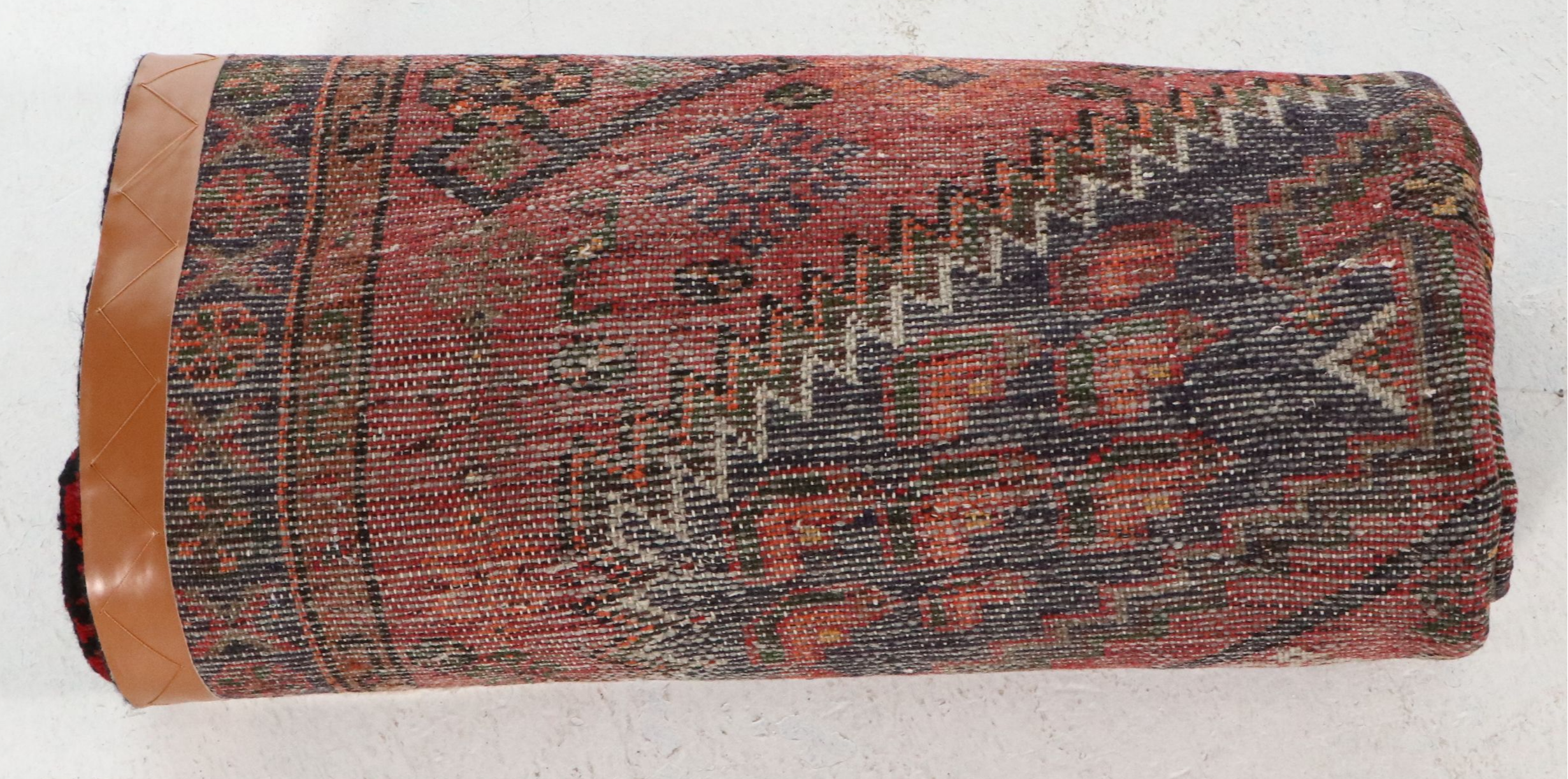 4'2 x 6'3 Hand-Knotted Persian Hamadan Area Rug