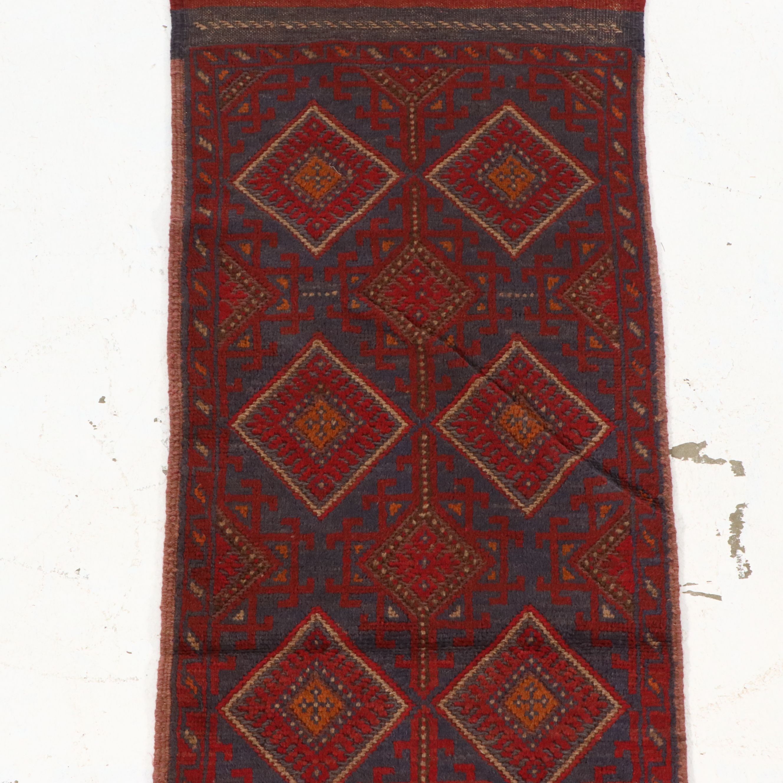 1'11 x 7'10 Handmade Afghan Mashwani Carpet Runner