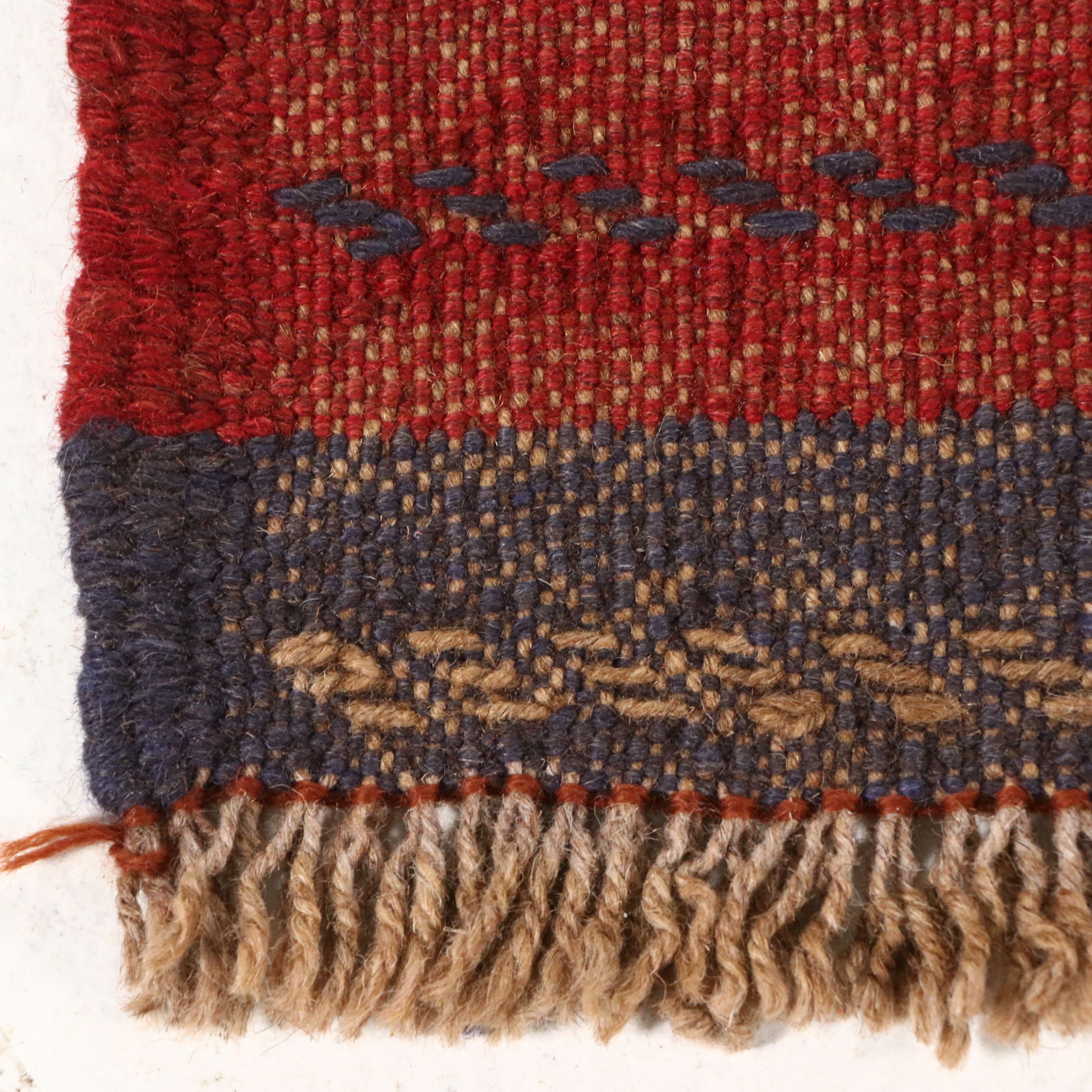 1'11 x 7'10 Handmade Afghan Mashwani Carpet Runner