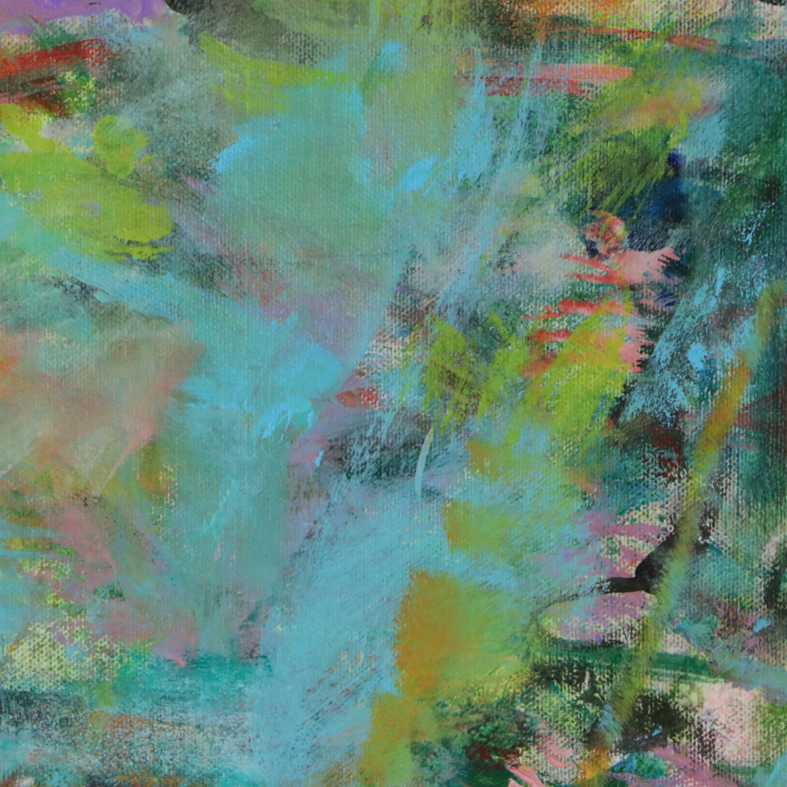 Mark Whitmarsh Acrylic Painting "Quiet Bloom," 2026