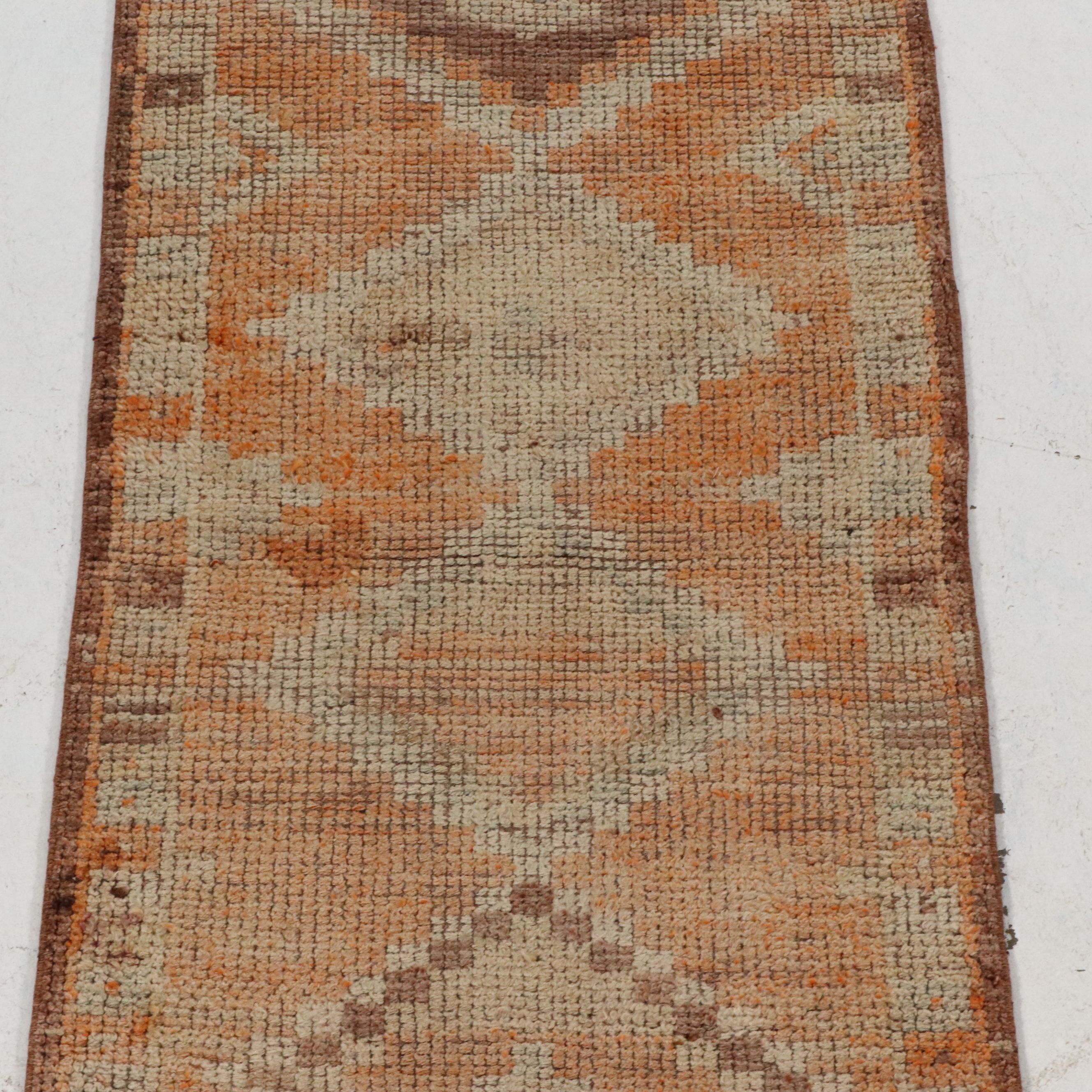 2'10 x 11' Hand-Knotted Turkish Anatolian Carpet Runner