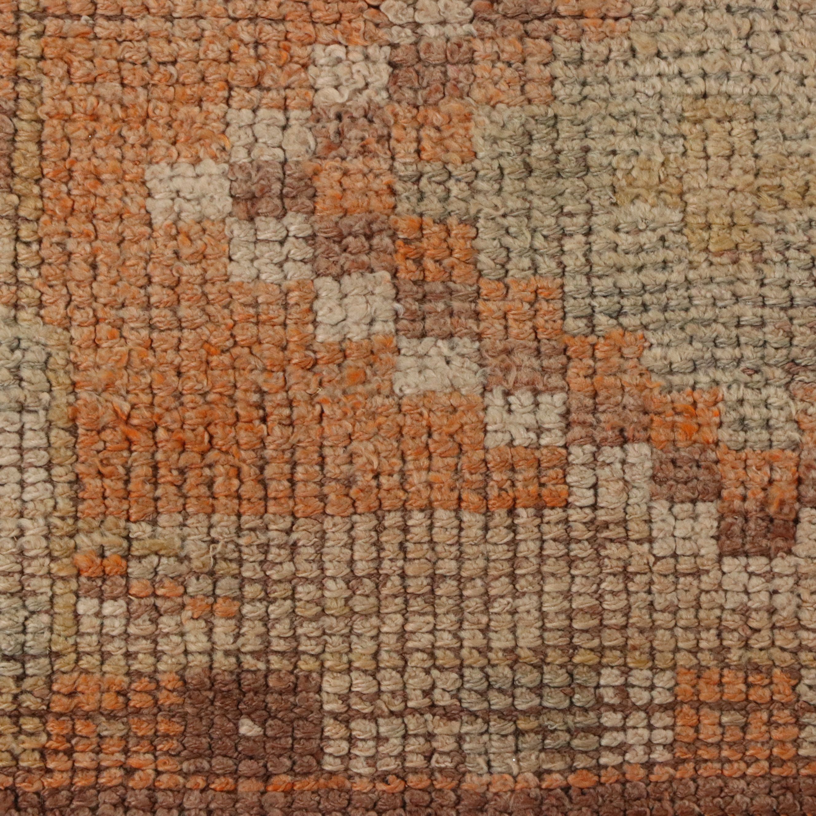 2'10 x 11' Hand-Knotted Turkish Anatolian Carpet Runner