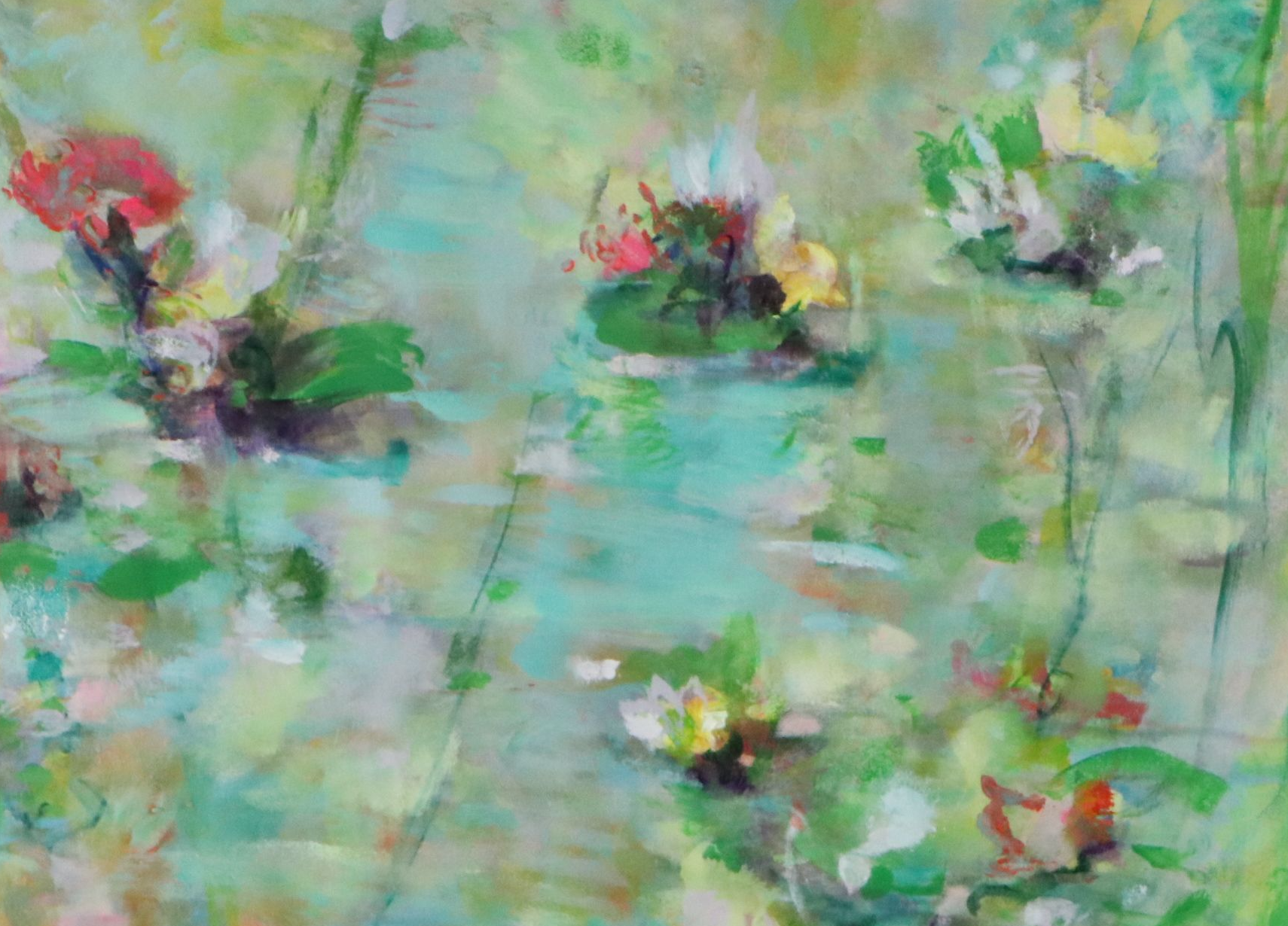 Mark Whitmarsh Acrylic Painting "Morning Glory," 2026