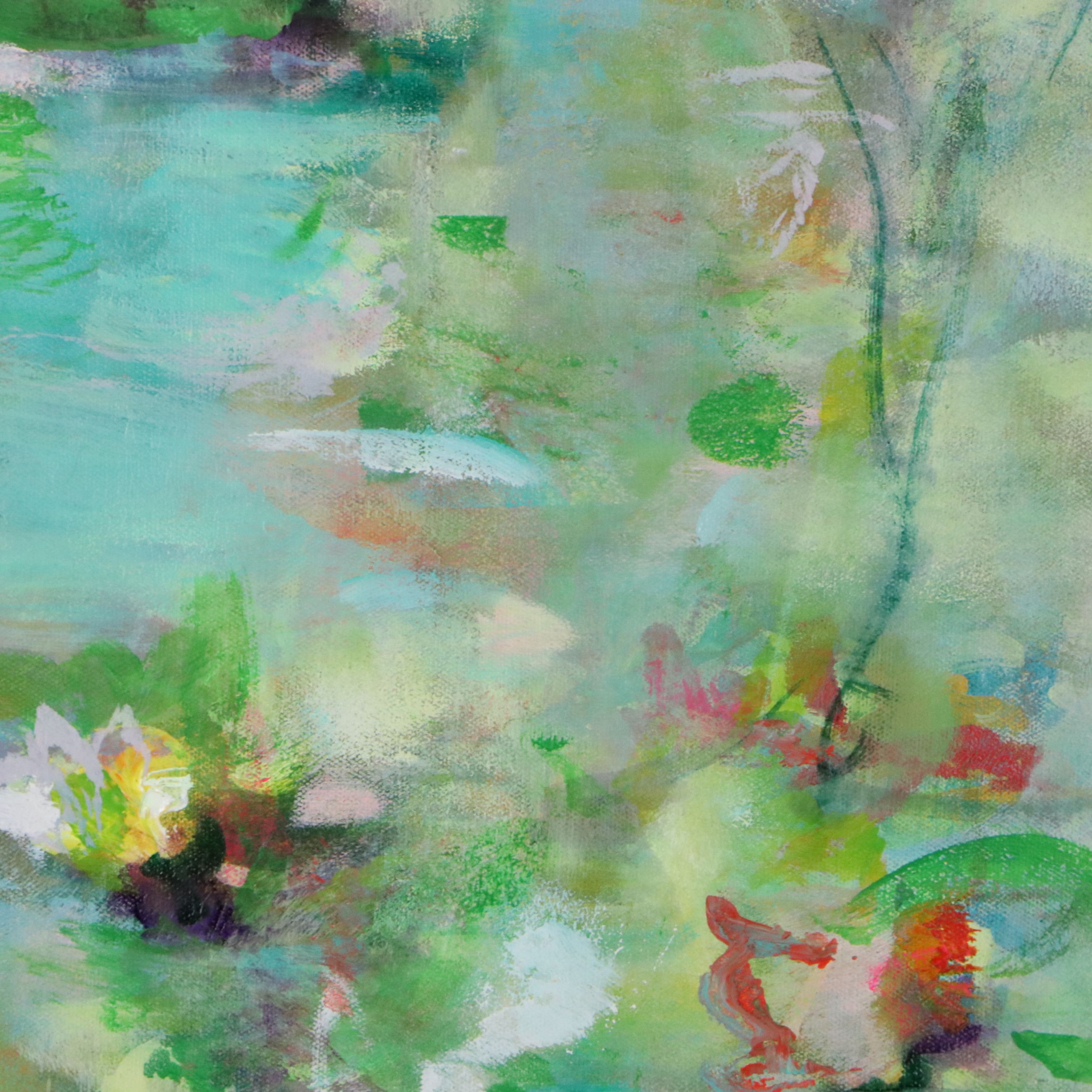 Mark Whitmarsh Acrylic Painting "Morning Glory," 2026