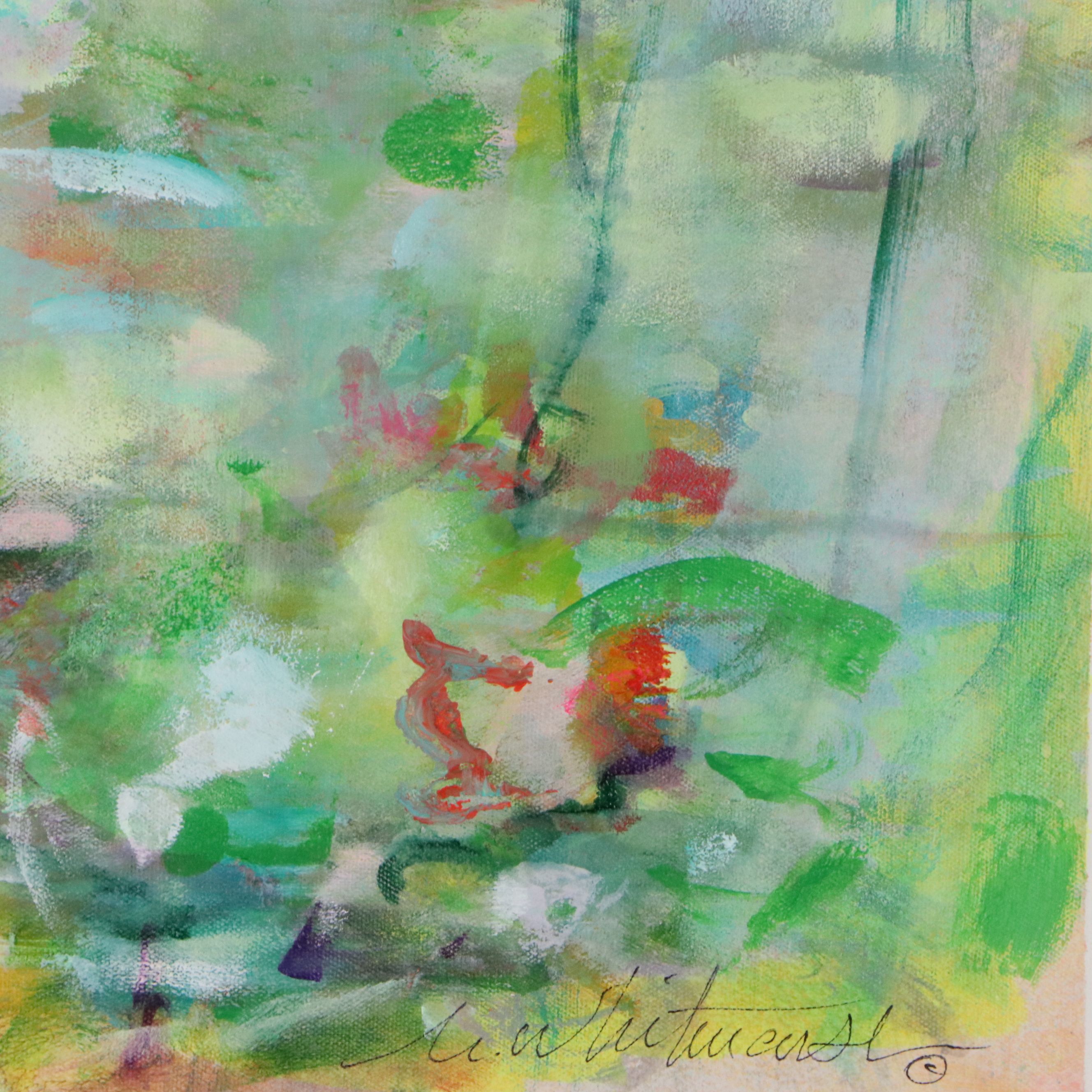 Mark Whitmarsh Acrylic Painting "Morning Glory," 2026