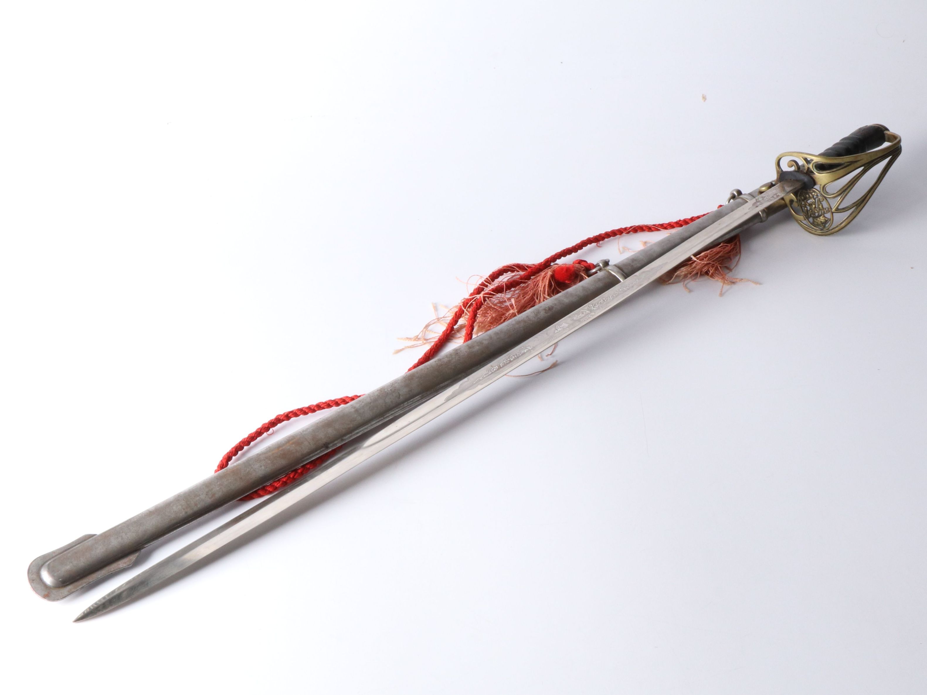 Replica British 1854 Pattern Infantry Officer's Style Sword with Scabbard