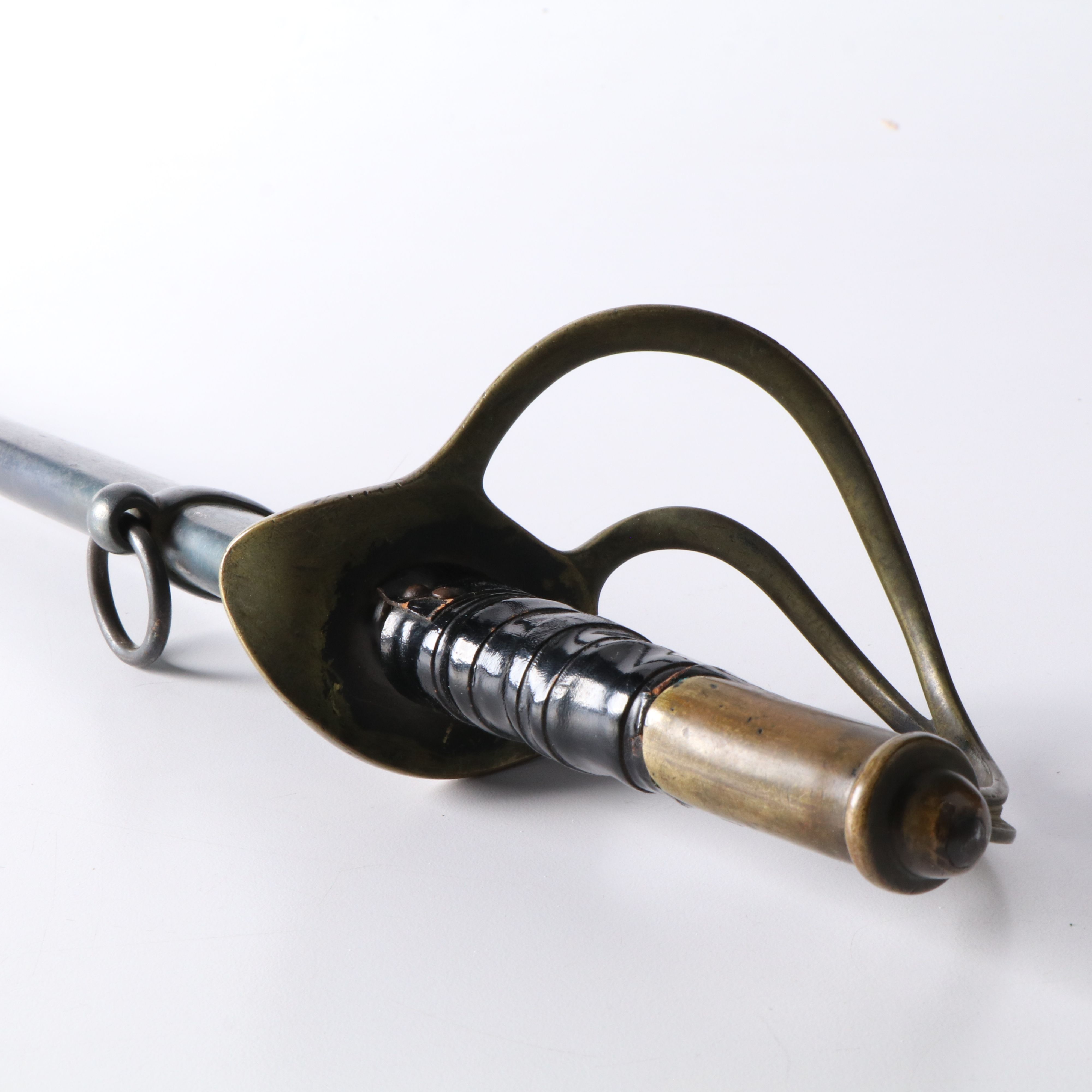 Model 1840 U.S. Cavalry Heavy Saber Marked P.D.L, With Scabbard