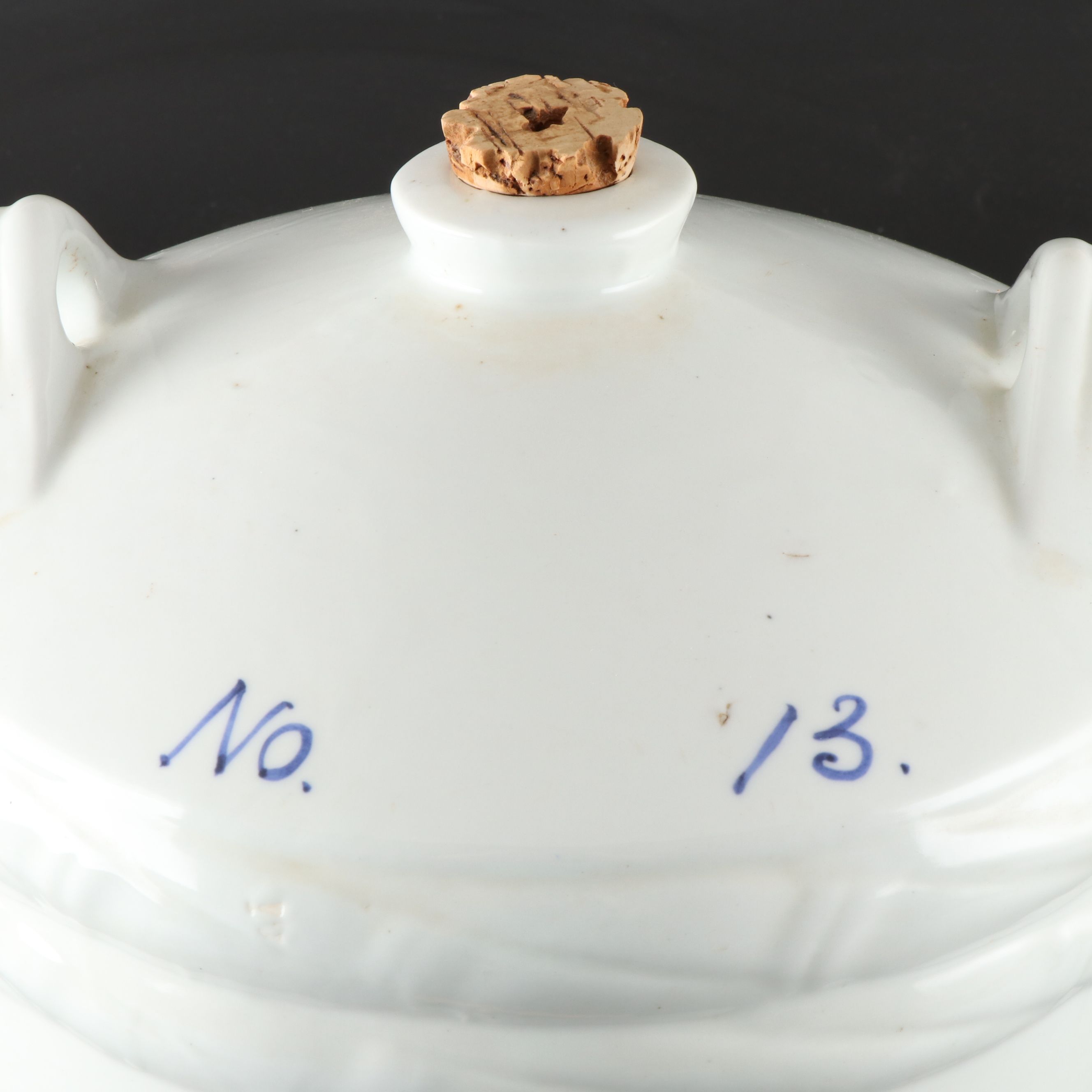 Antique Japanese Ceramic Sake Barrel