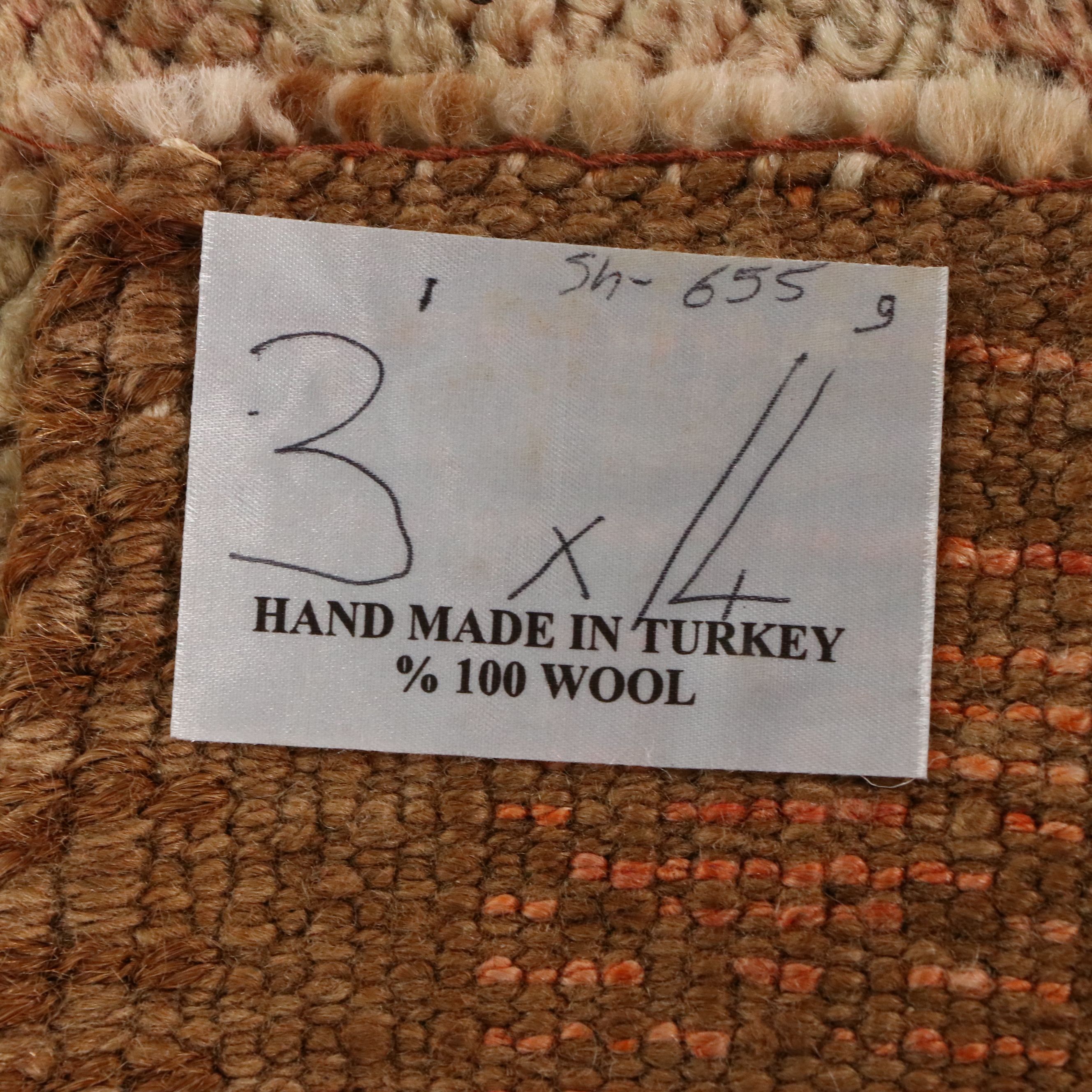 3'1 x 14'9 Hand-Knotted Turkish Anatolian Long Rug