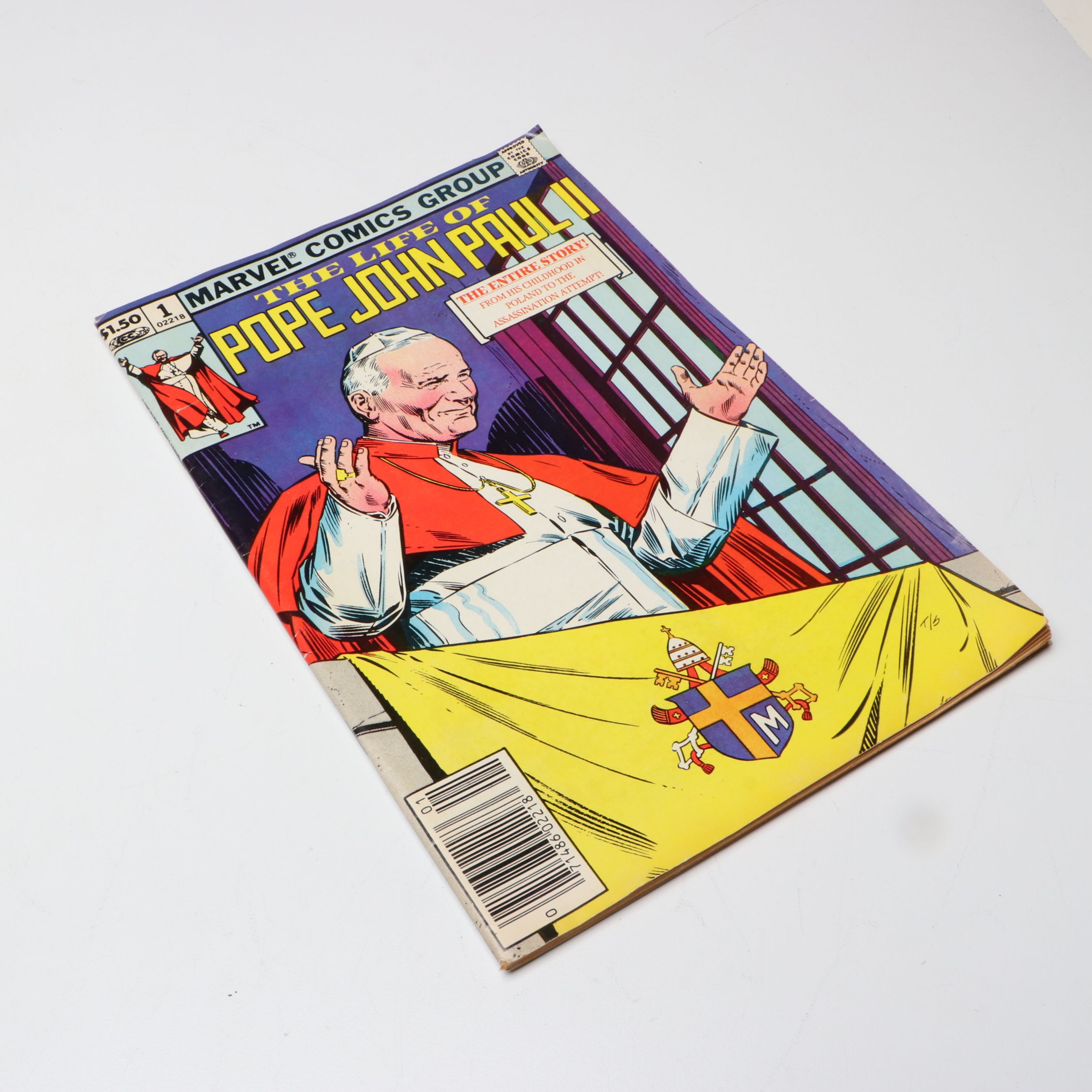 "Story of Civilization" Partial Set and "The Life of Pope John Paul II" Comic