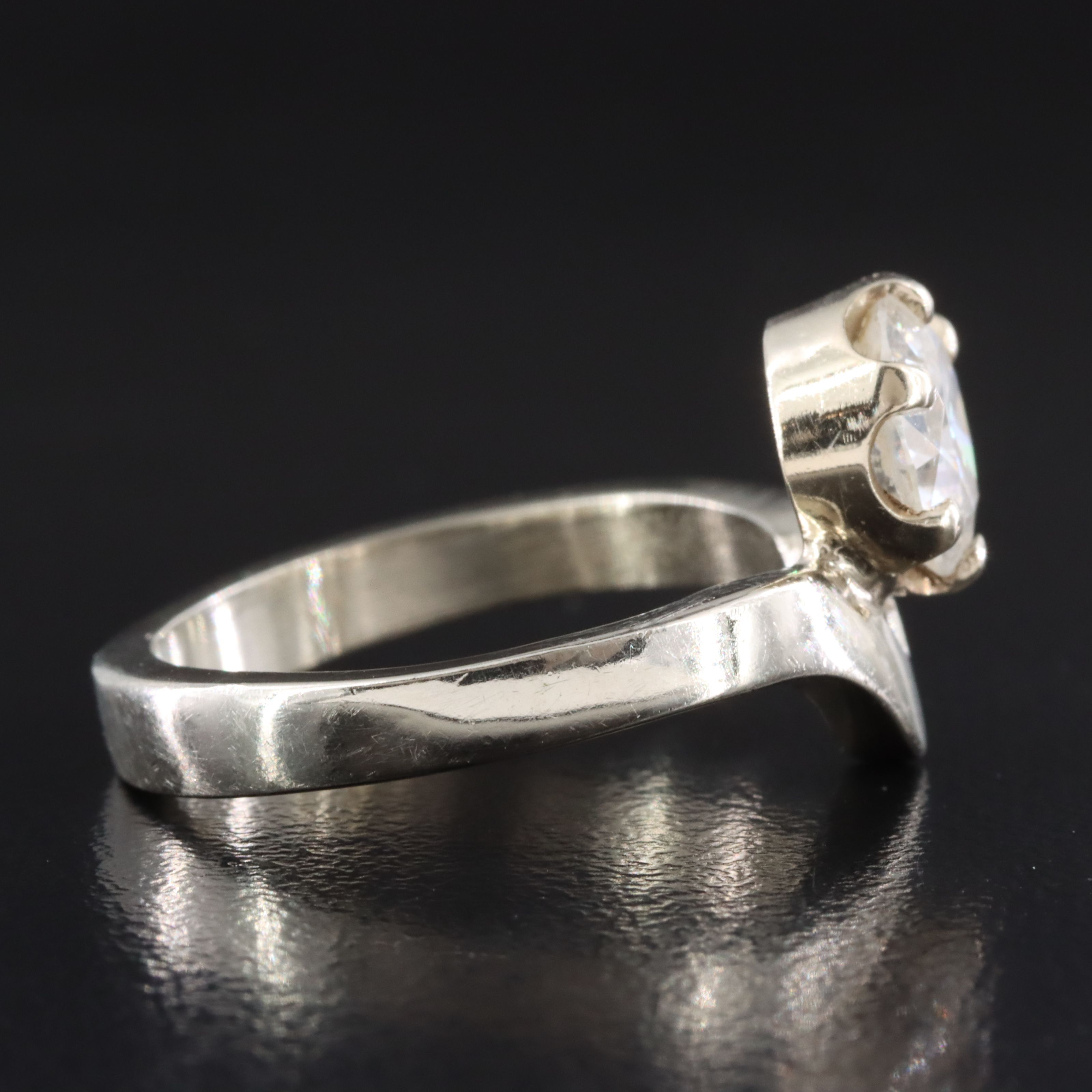 14K 1.46 CT Diamond Solitaire Ring