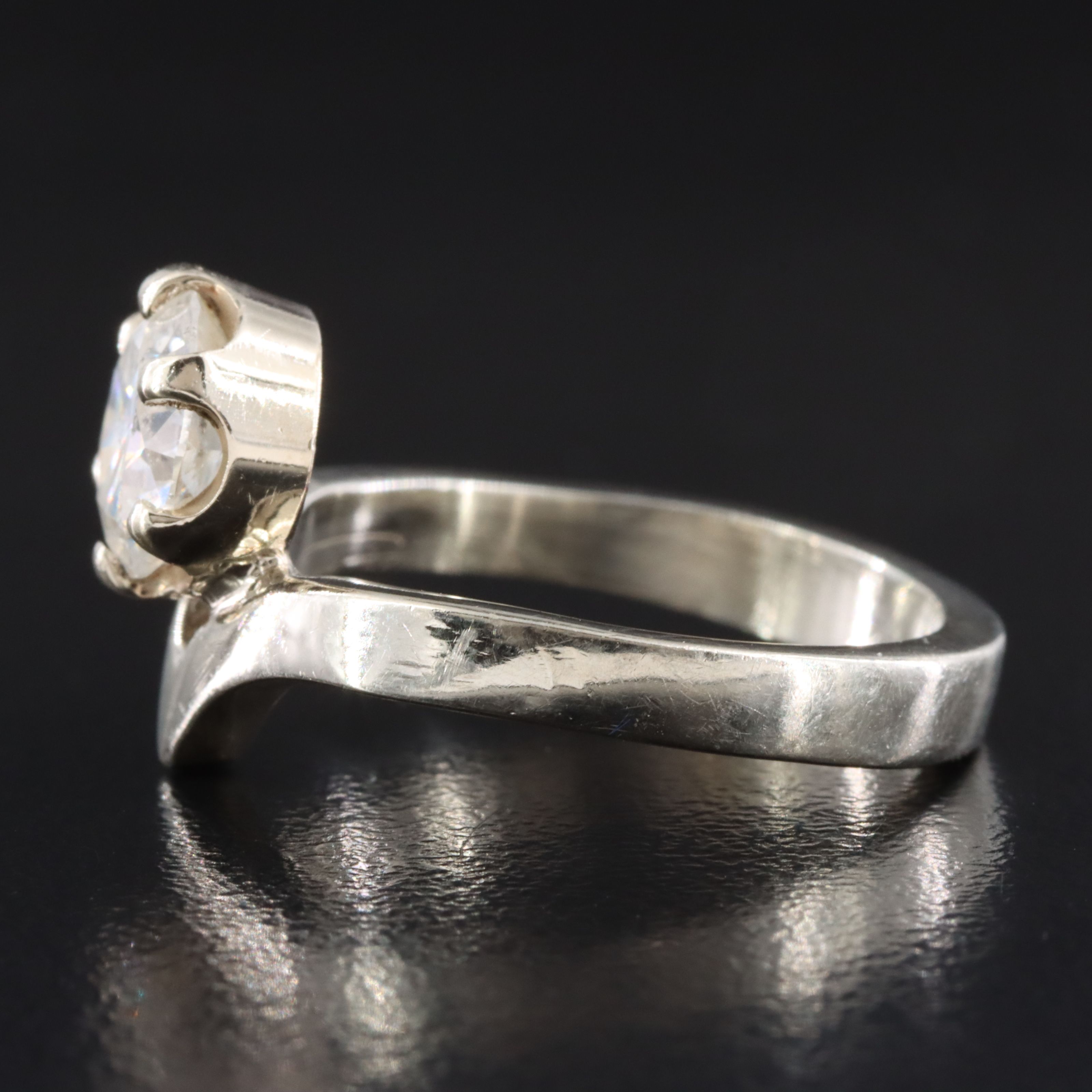 14K 1.46 CT Diamond Solitaire Ring