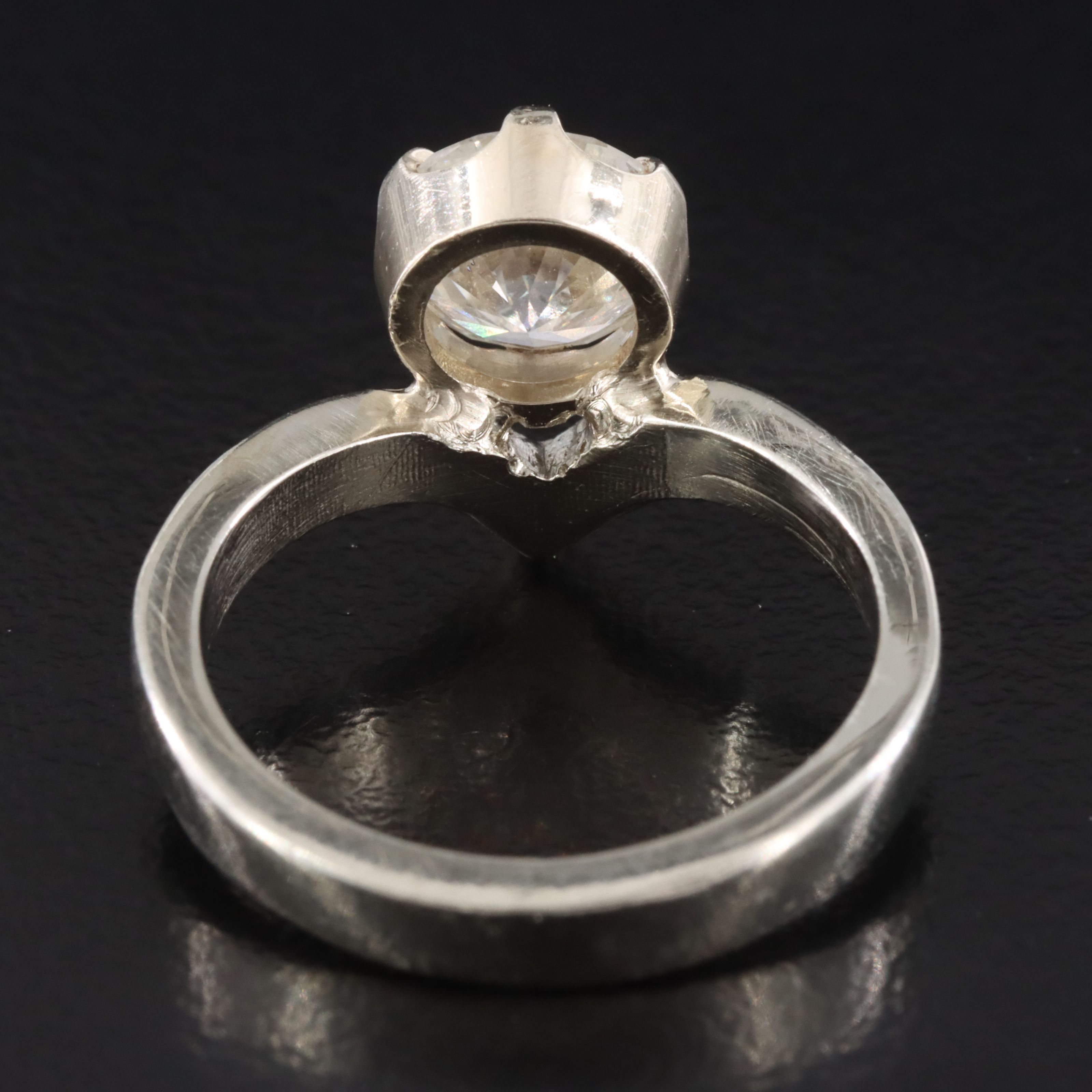 14K 1.46 CT Diamond Solitaire Ring