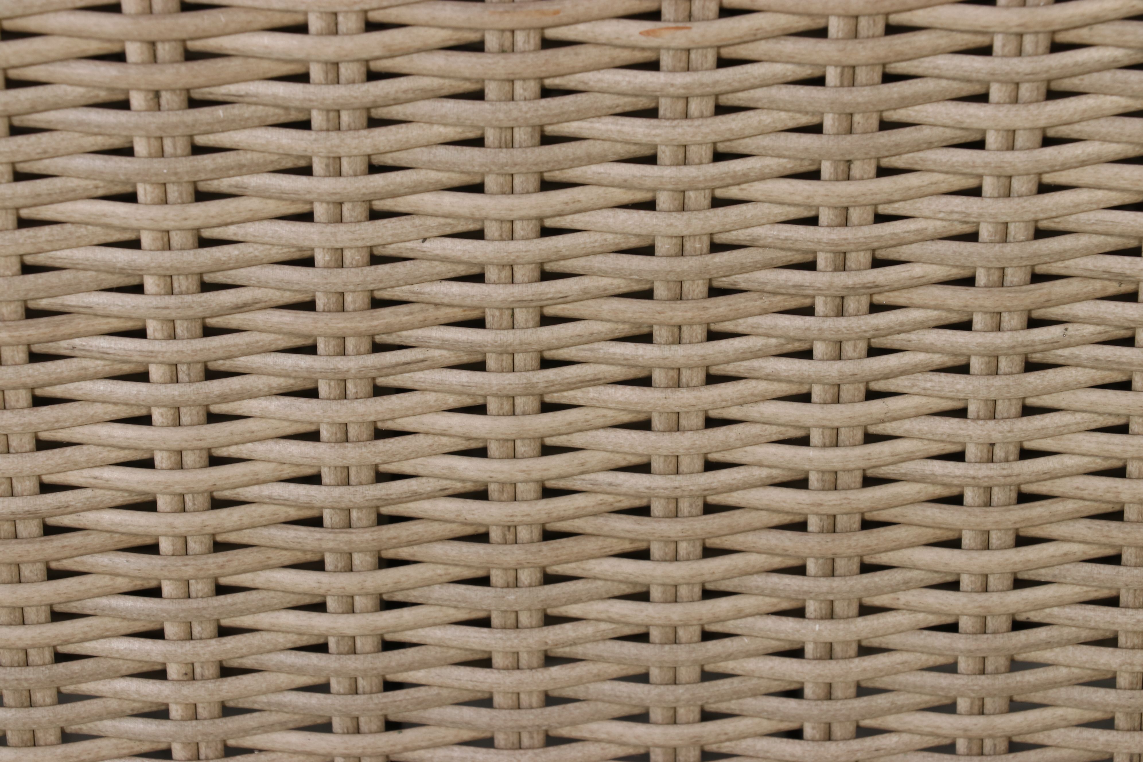 Resin Wicker Patio Sectional Sofa with Coffee Table and Threshold Cushions