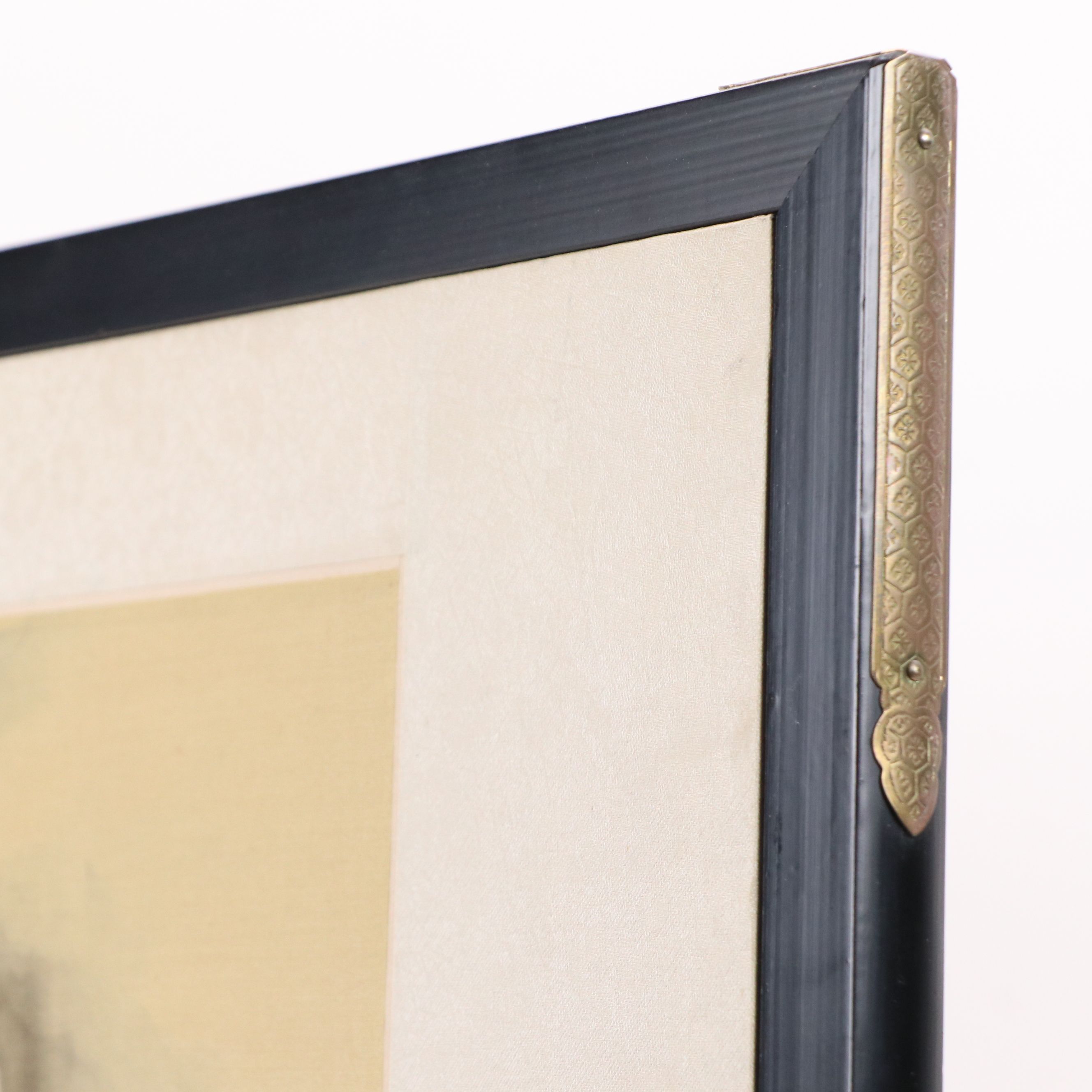 Chinese Watercolor Shan Shui Painting of Mountain Lake, Mid-20th Century