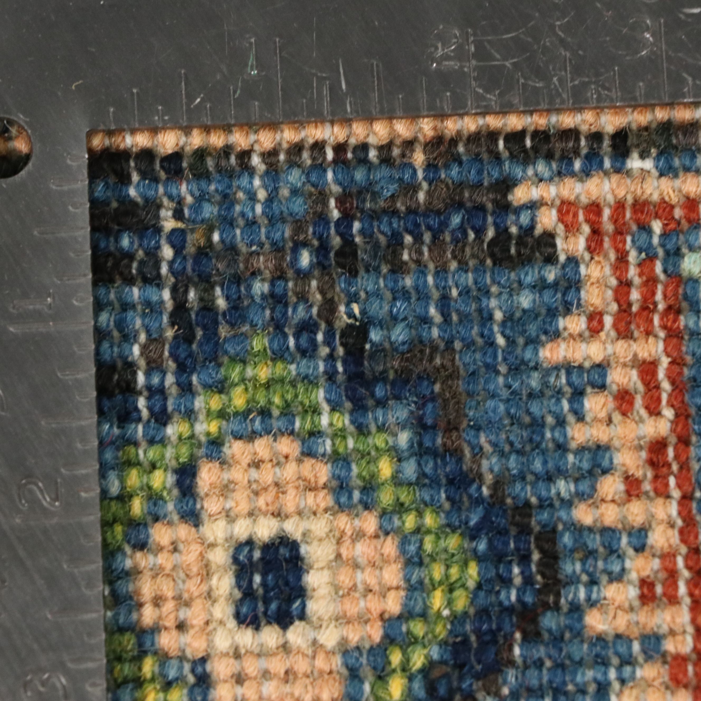 3' x 4'11 Hand-Knotted Afghan Kazak Accent Rug