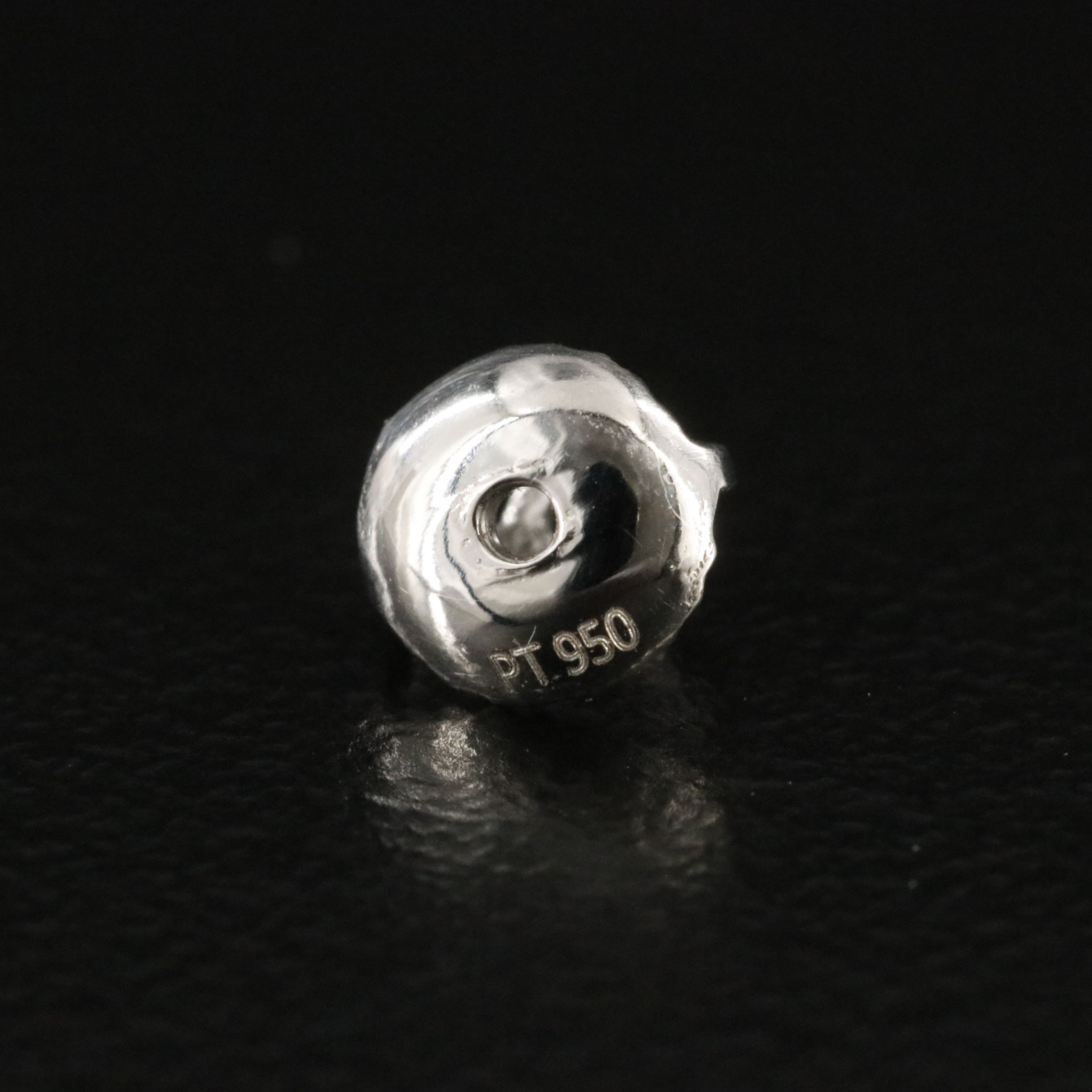 Platinum 6.20 CTW Lab Grown Diamond Earrings