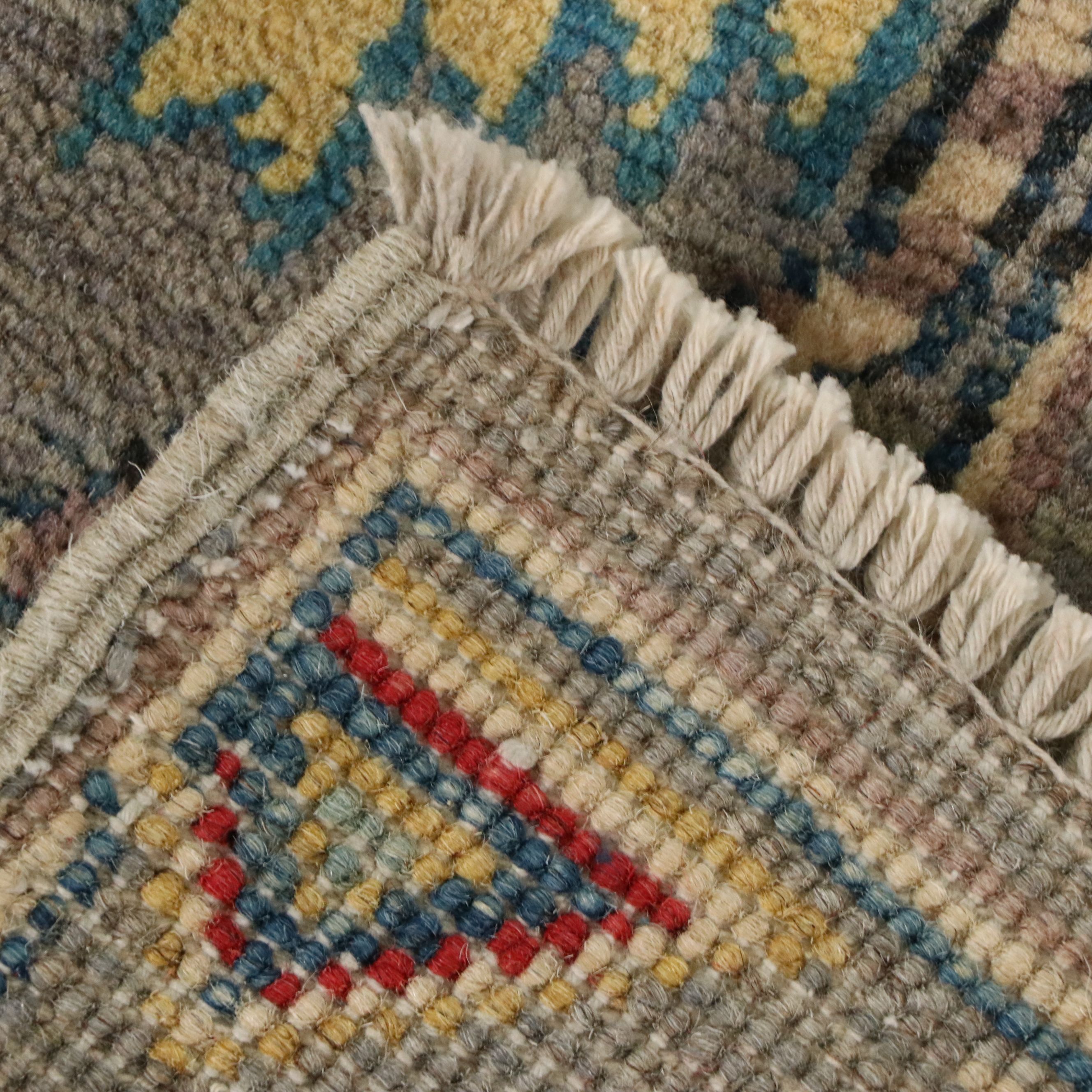 2'1 x 6'6 Hand-Knotted Pakistani Kazak Carpet Runner