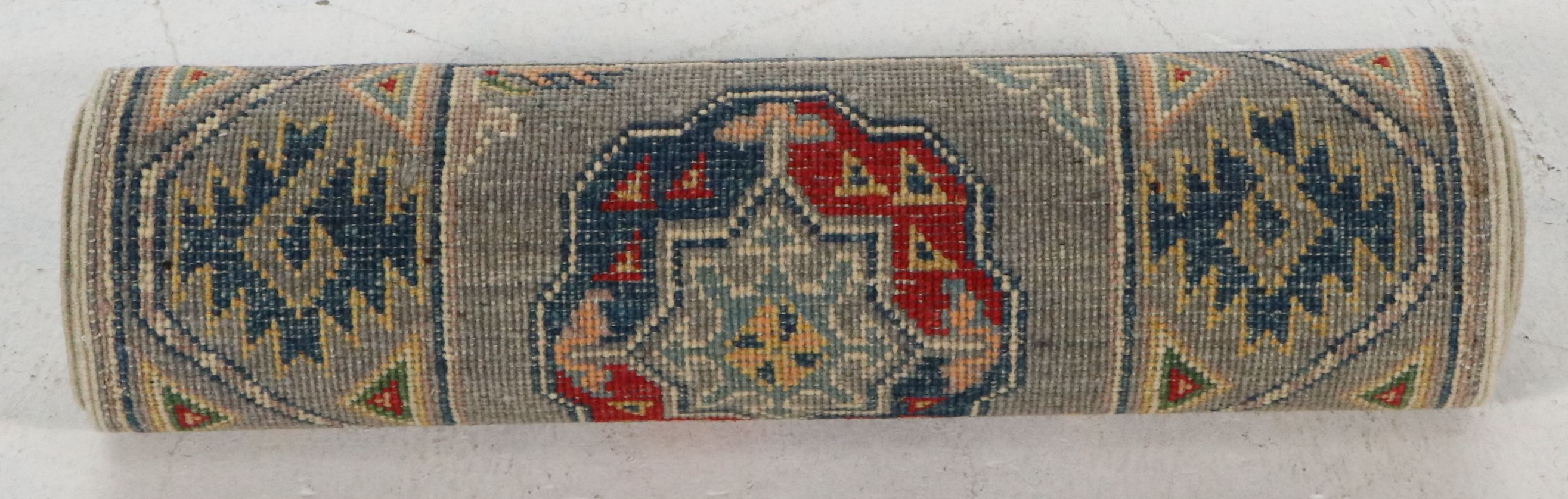 2'1 x 6'6 Hand-Knotted Pakistani Kazak Carpet Runner