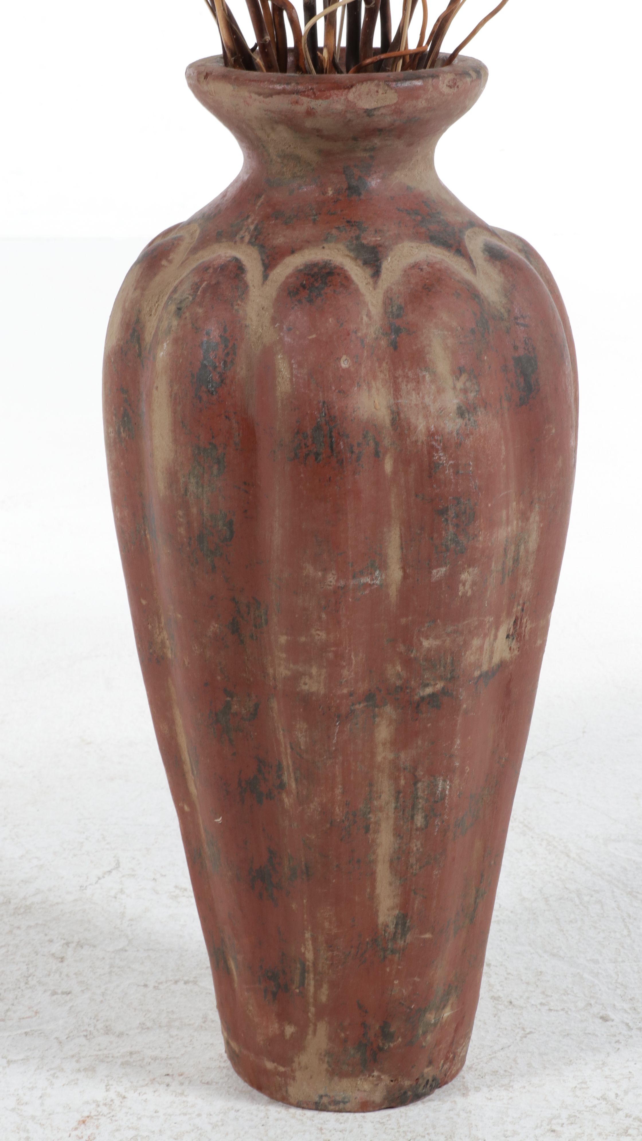 Oversized Vase with Branches