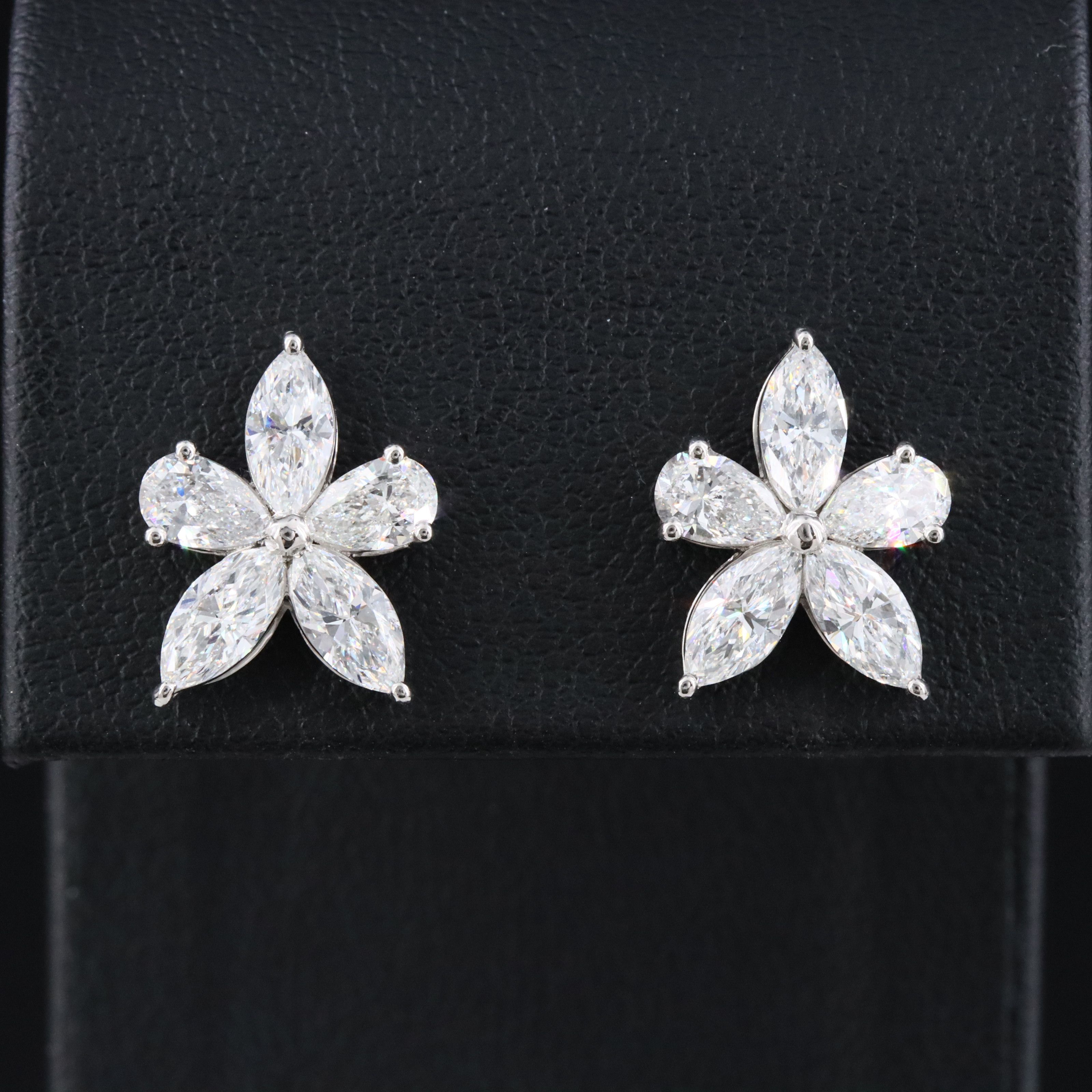 Platinum 2.75 CTW Lab Grown Diamond Earrings