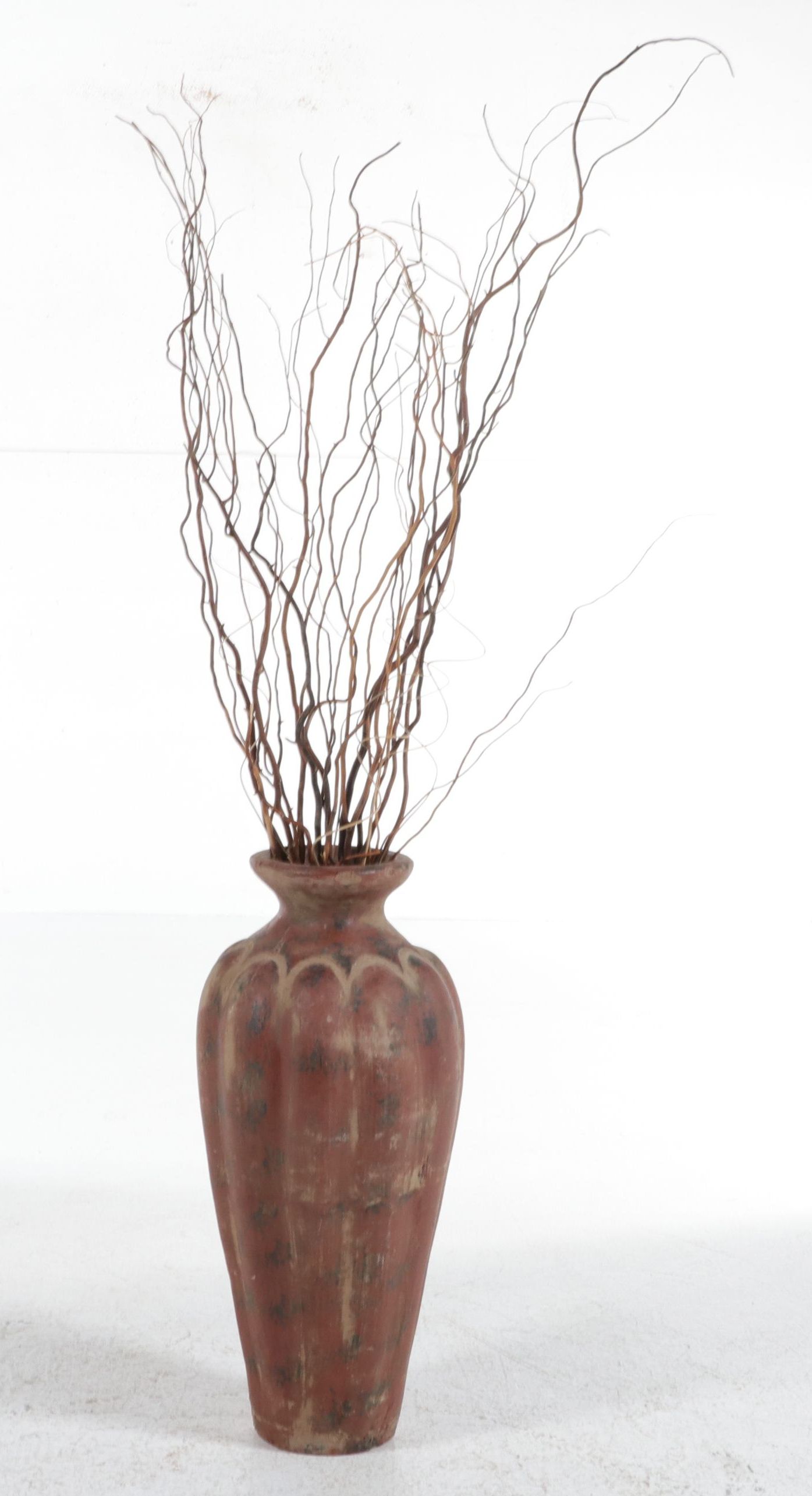 Oversized Vase with Branches