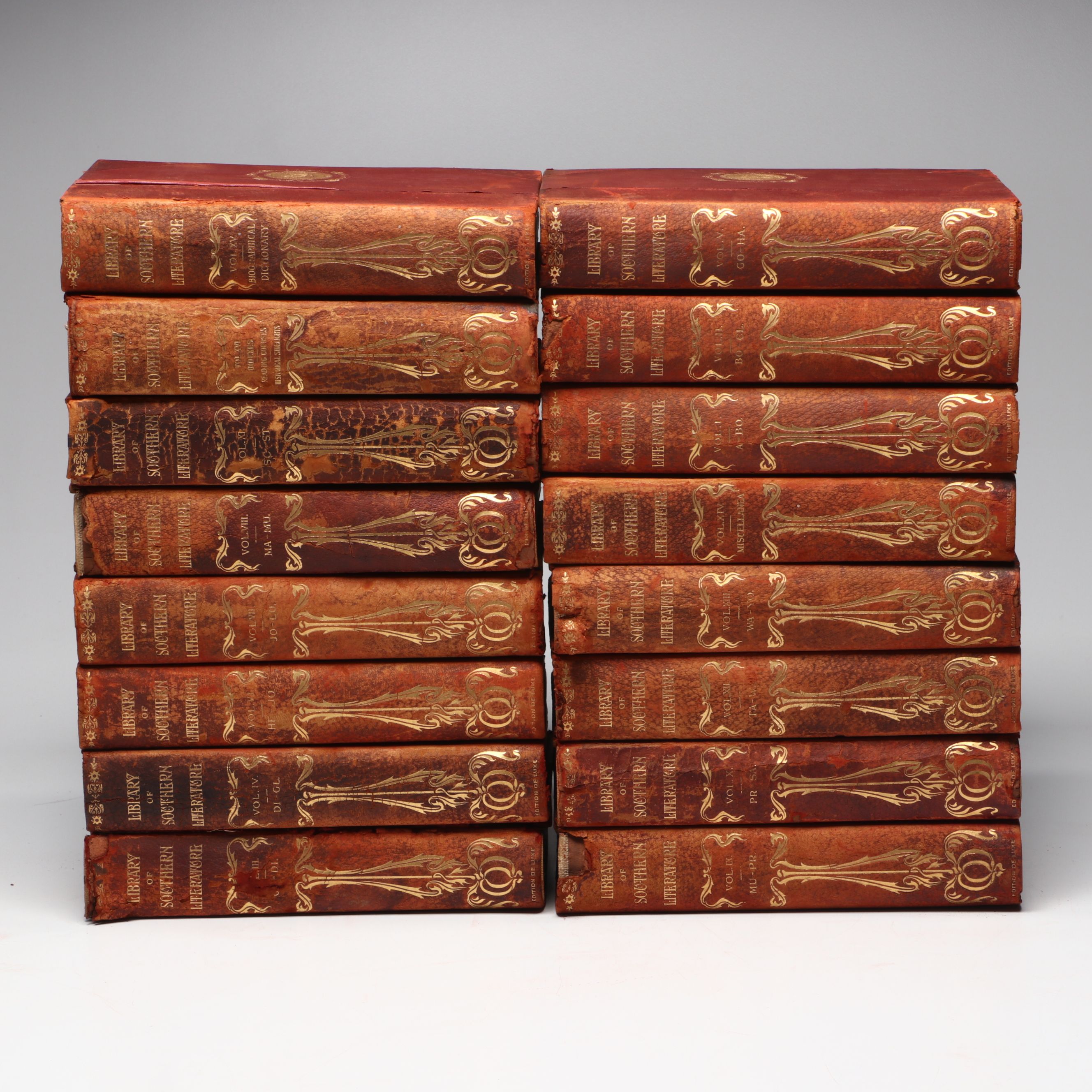 "Library of Southern Literature" Published by Martin & Hoyt Company, 1909