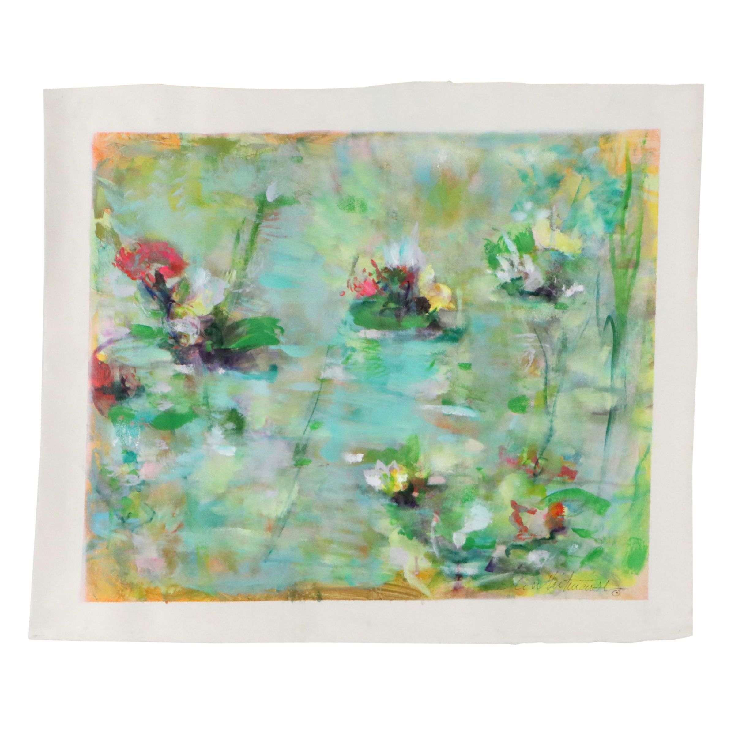 Mark Whitmarsh Acrylic Painting "Morning Glory," 2026