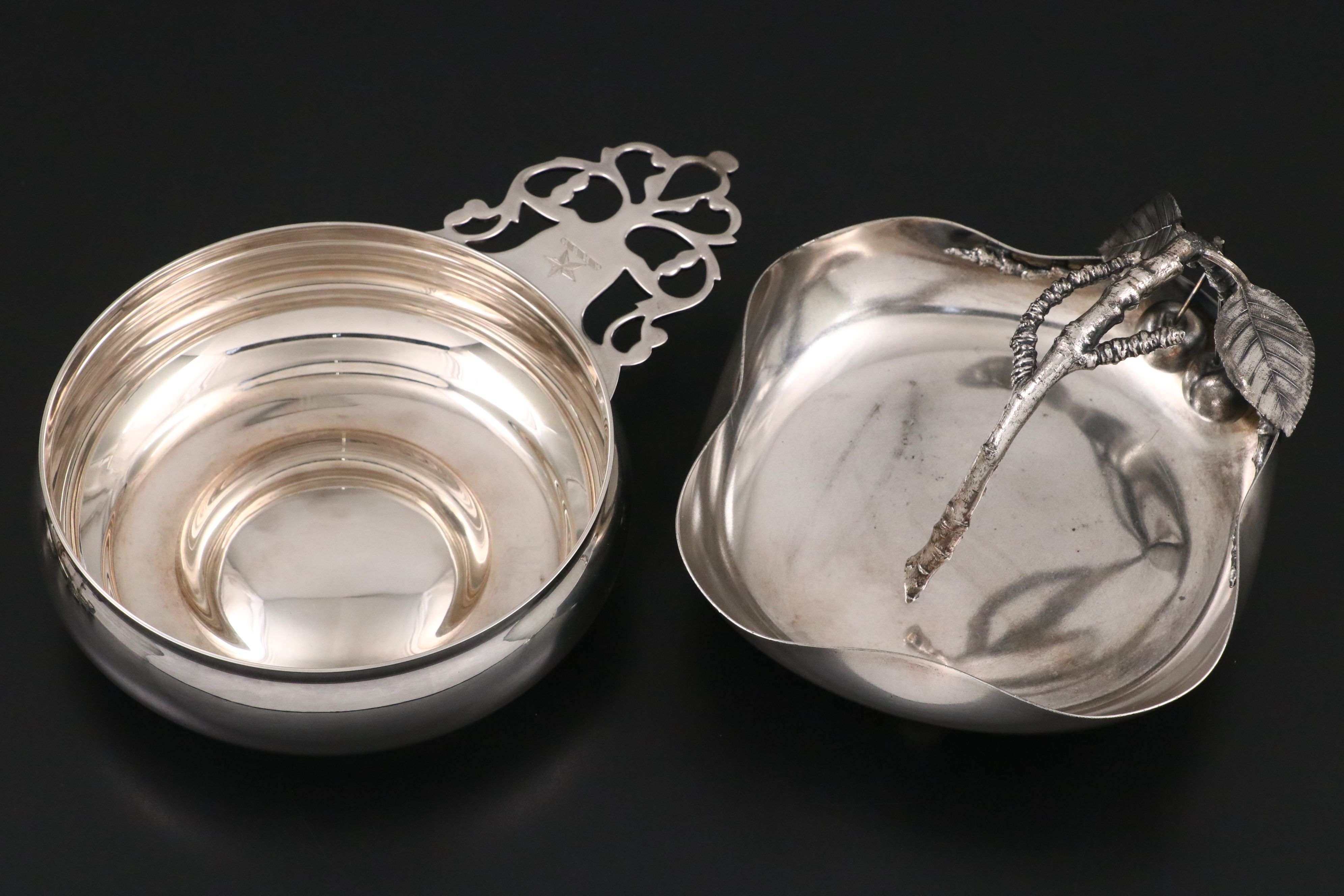 Webster Sterling Handle Bottle Opener with Chick Napkin Ring and Other Tableware