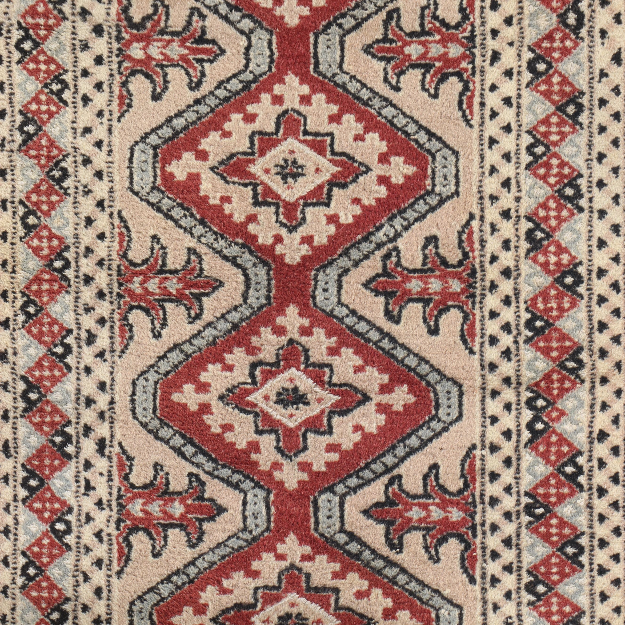 3'5 x 10'4 Hand-Knotted Persian Luri Kurdish Long Rug