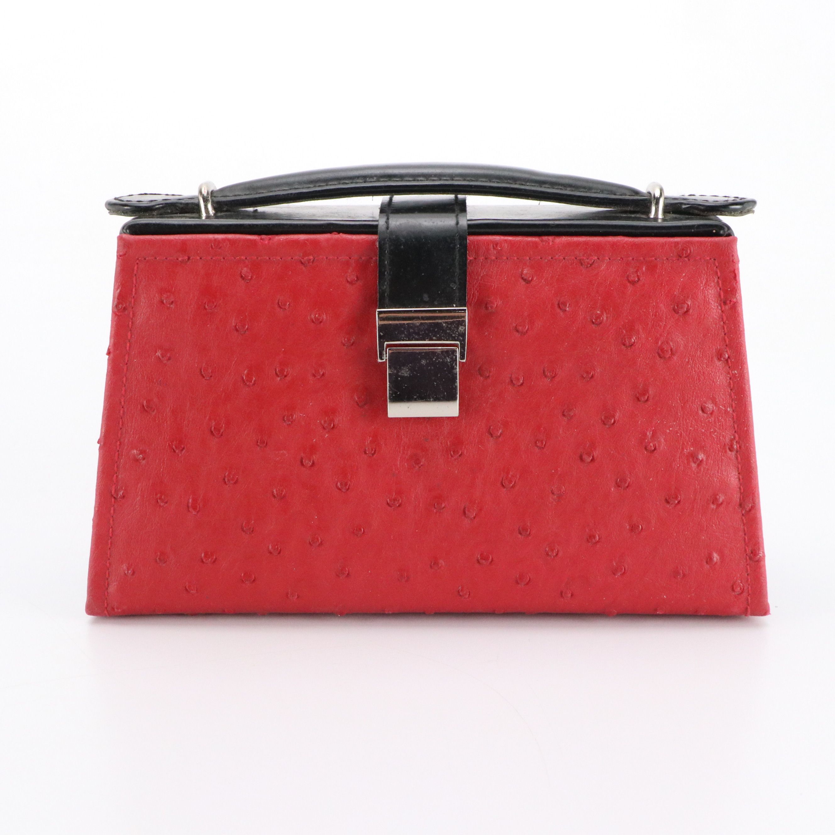 Dorette Vintage Snakeskin Cigarette Case, Other Frame Clutches and Pouches