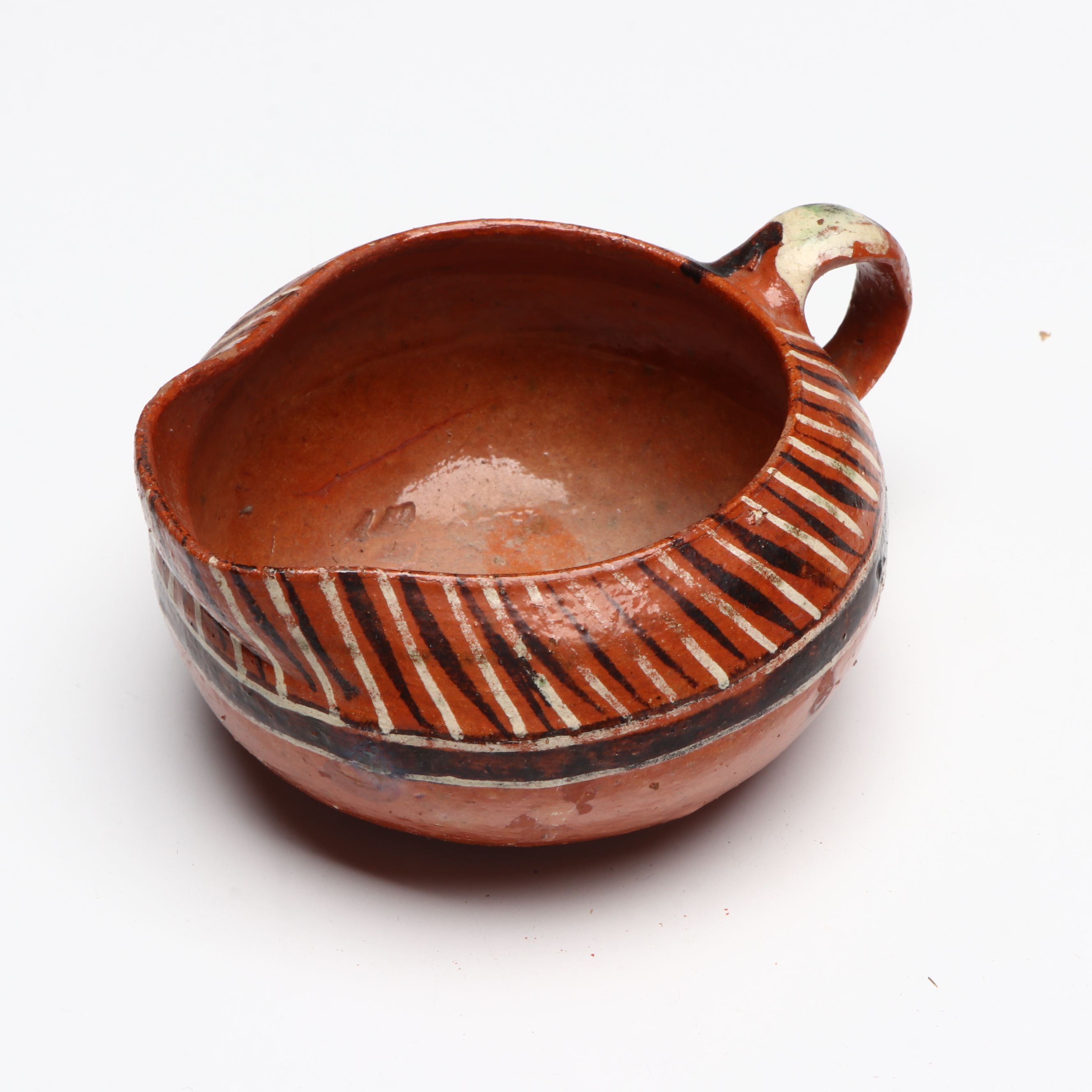 Mexican Art Pottery Serving Bowl, Creamer, Sugar Bowl and More Serveware