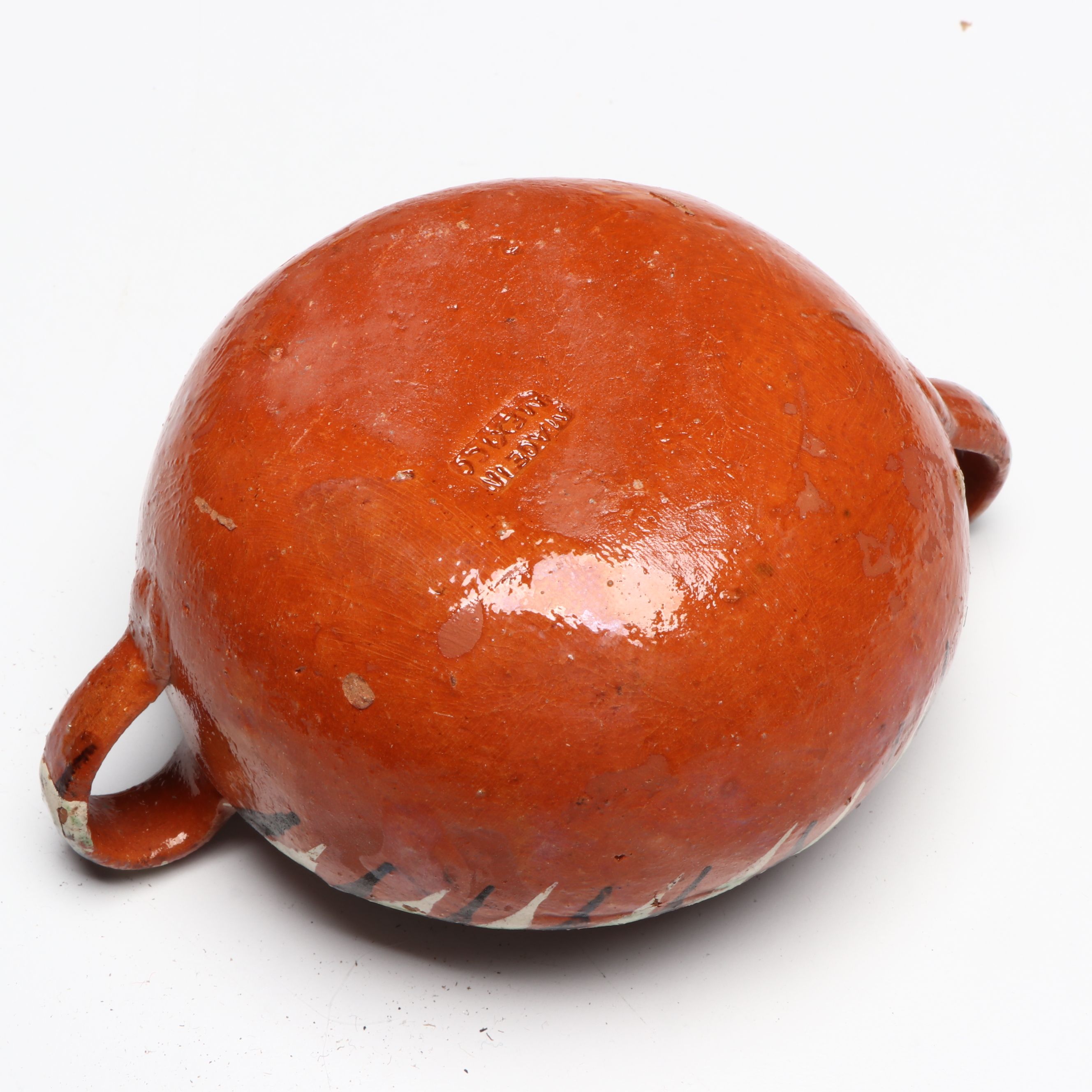 Mexican Art Pottery Serving Bowl, Creamer, Sugar Bowl and More Serveware