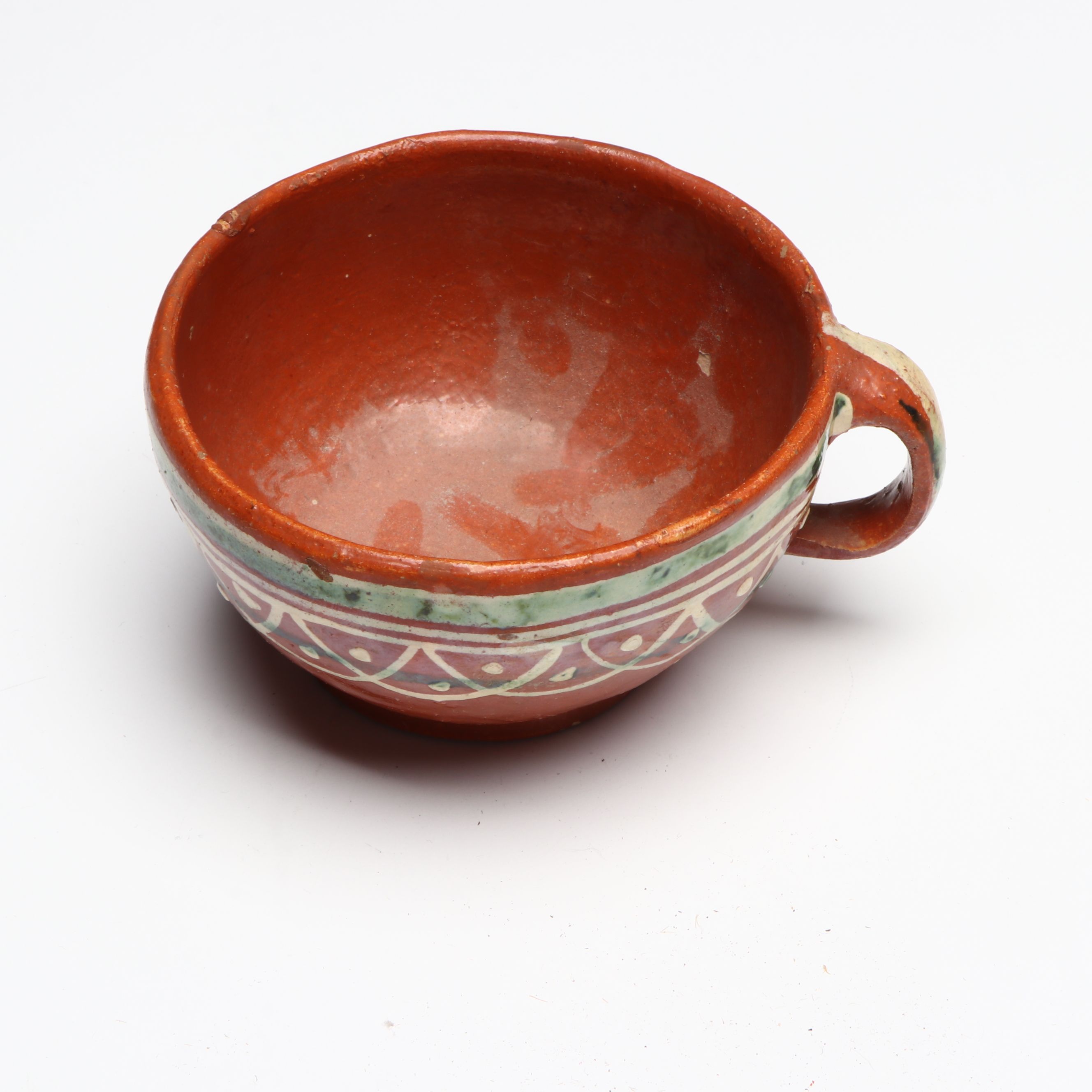 Mexican Art Pottery Serving Bowl, Creamer, Sugar Bowl and More Serveware
