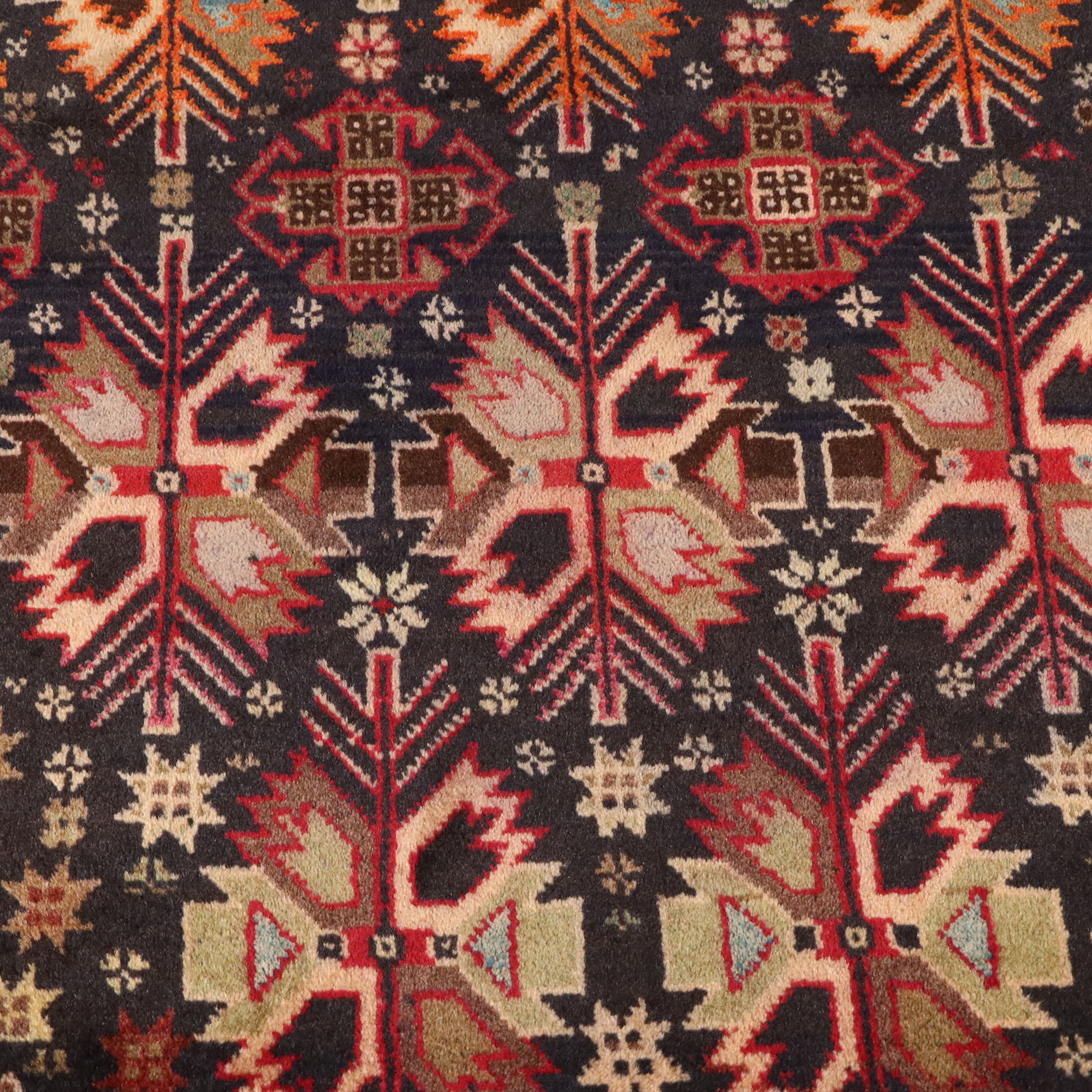 2'10 x 4'8 Hand-Knotted Afghan Baluch Accent Rug