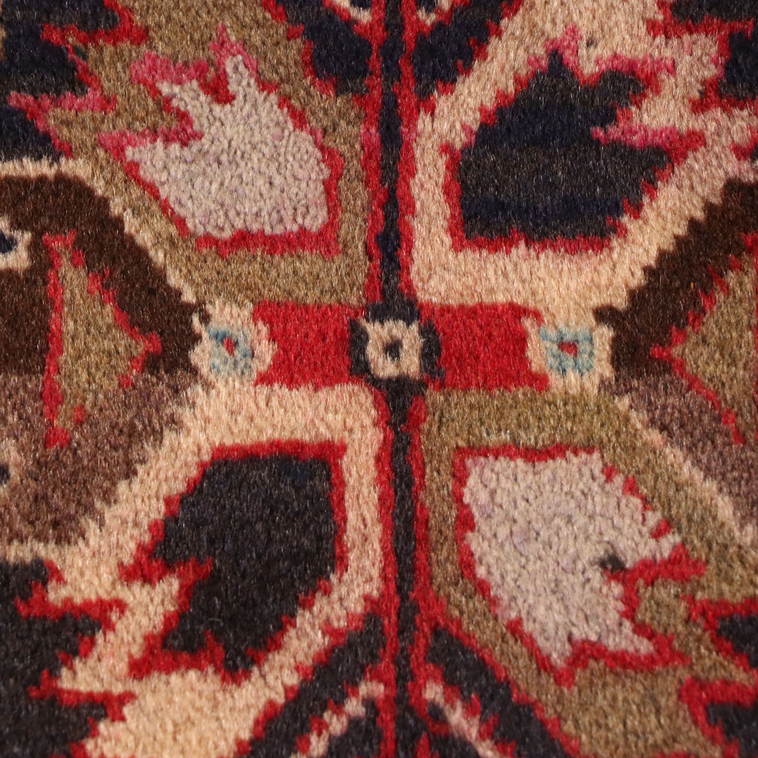 2'10 x 4'8 Hand-Knotted Afghan Baluch Accent Rug