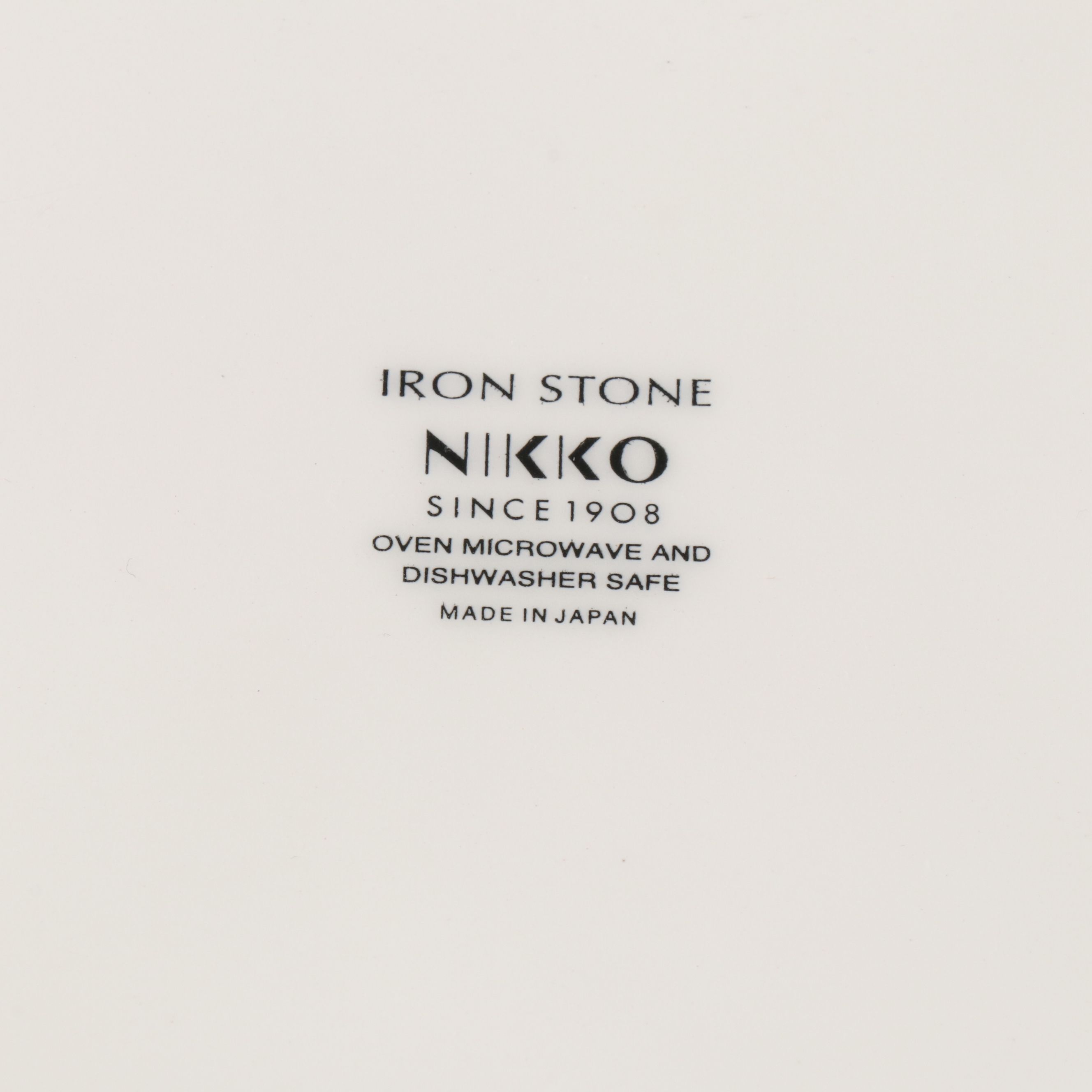 Nikko "White Stain" Japanese Ironstone Platter with More Ceramic Serveware