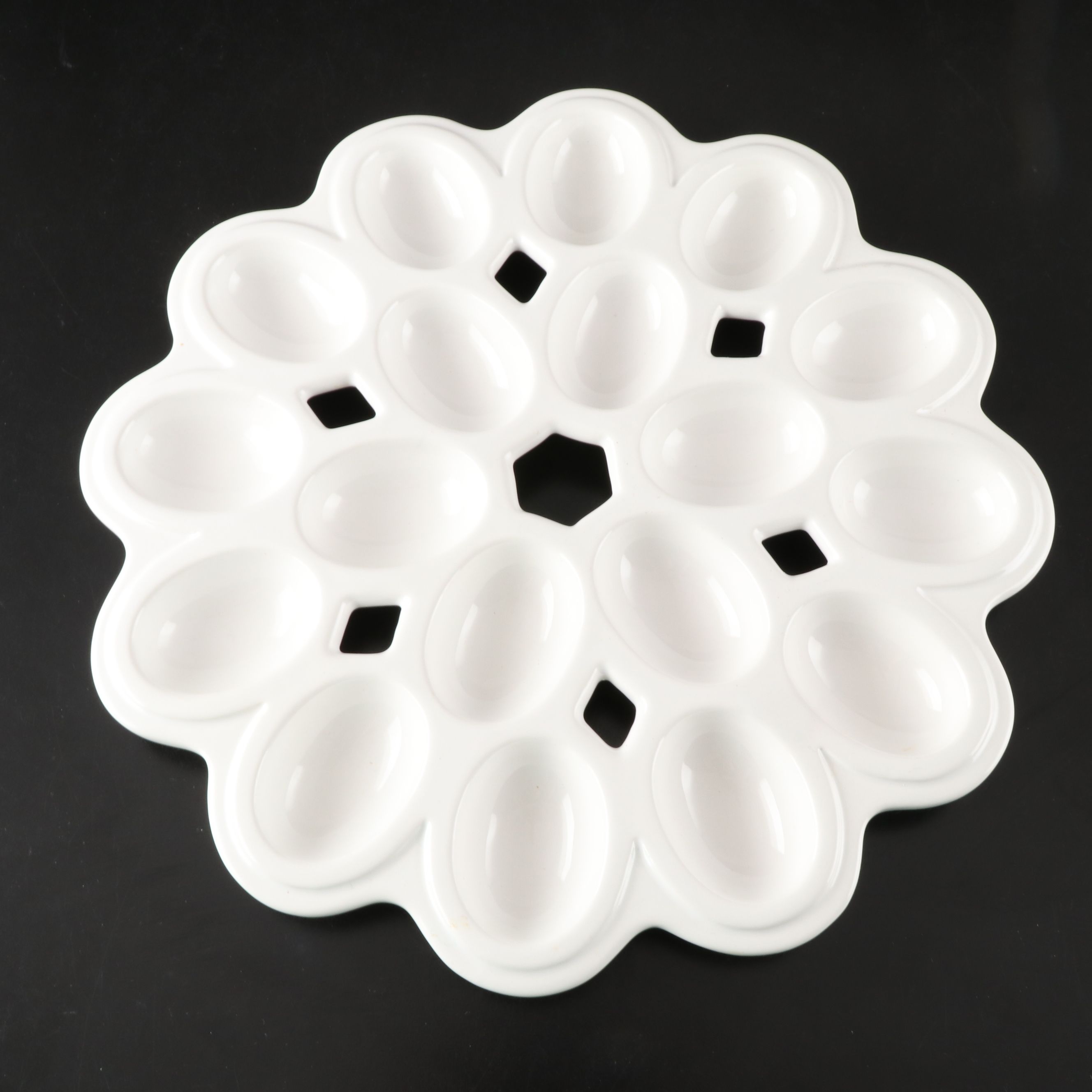 Nikko "White Stain" Japanese Ironstone Platter with More Ceramic Serveware