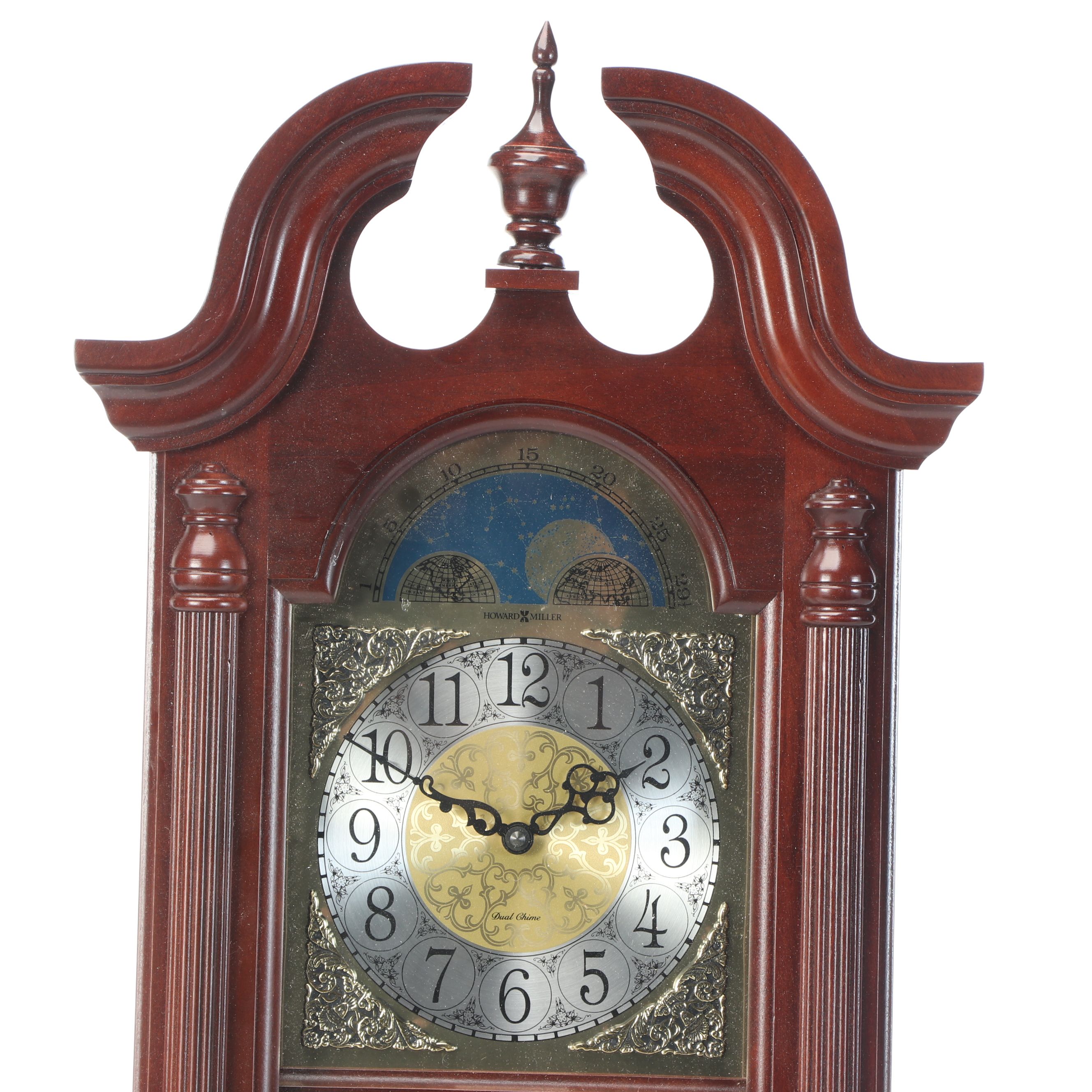 Howard Miller "Fenwick" Ave Maria Chime Wall Clock
