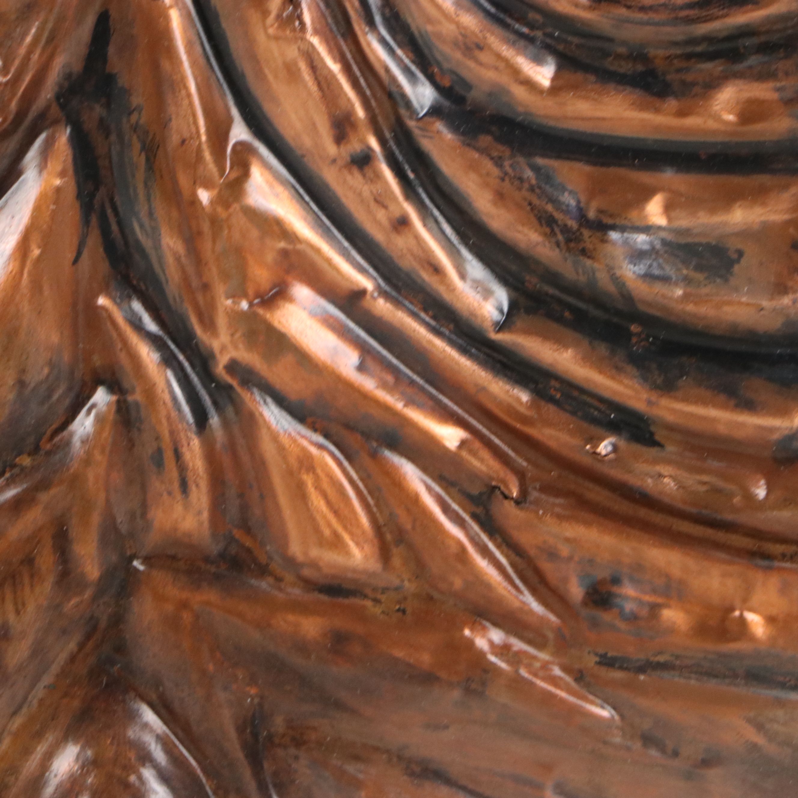 Student Repoussé "Christie Mcauliff" from SCPA, 1980s