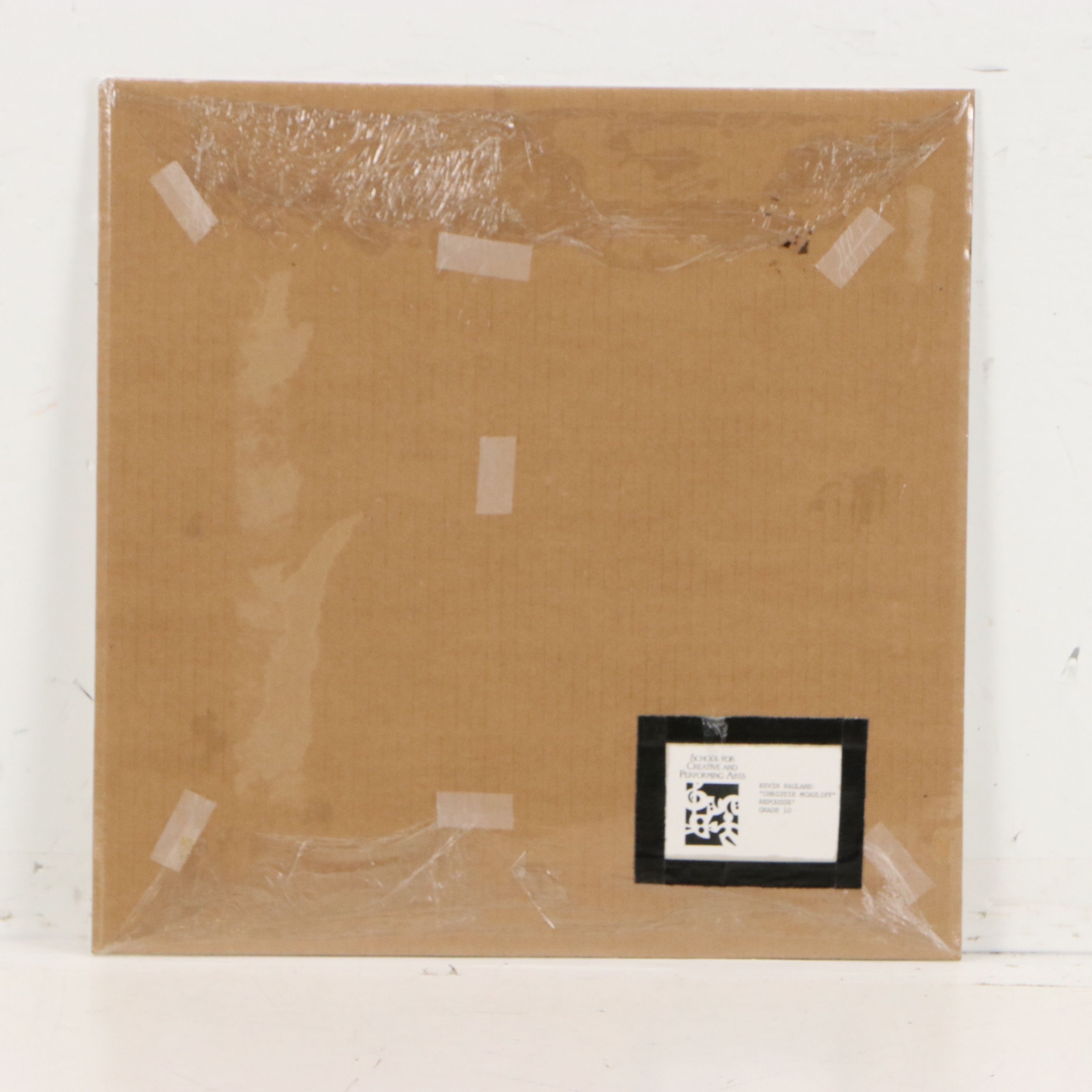 Student Repoussé "Christie Mcauliff" from SCPA, 1980s