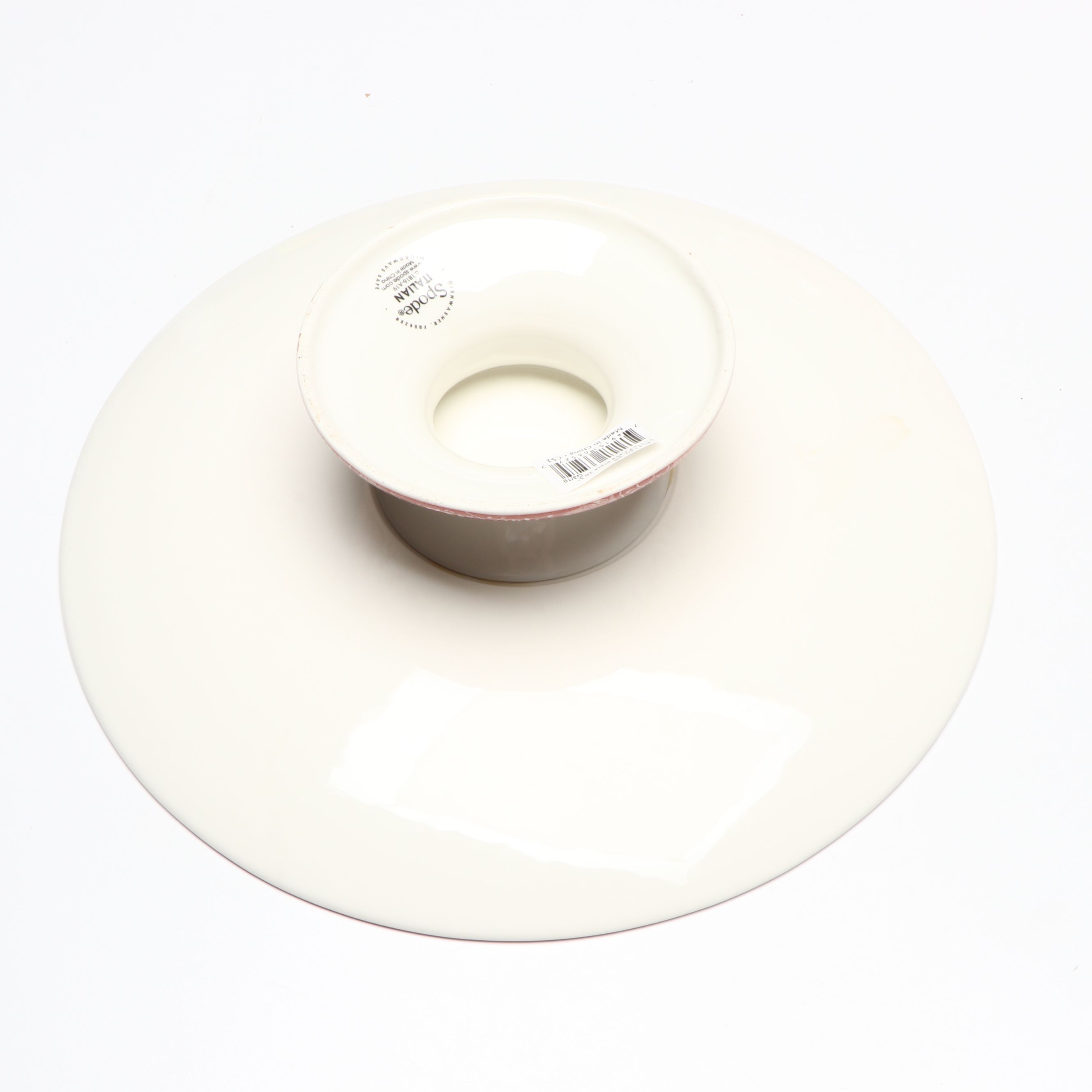 Copeland Spode "Tower" Pink Transferware Plates, Coffee Pot and More Serveware