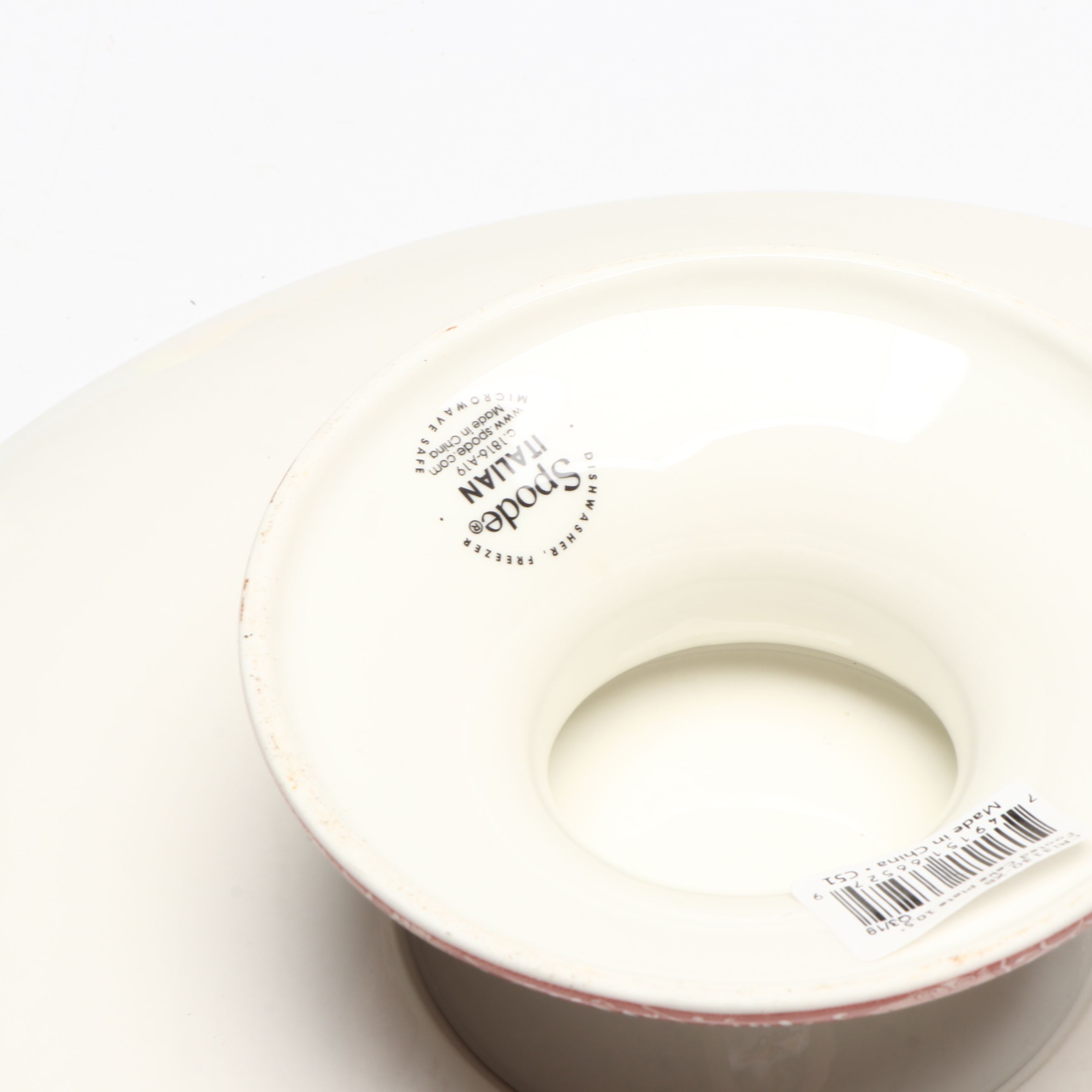 Copeland Spode "Tower" Pink Transferware Plates, Coffee Pot and More Serveware