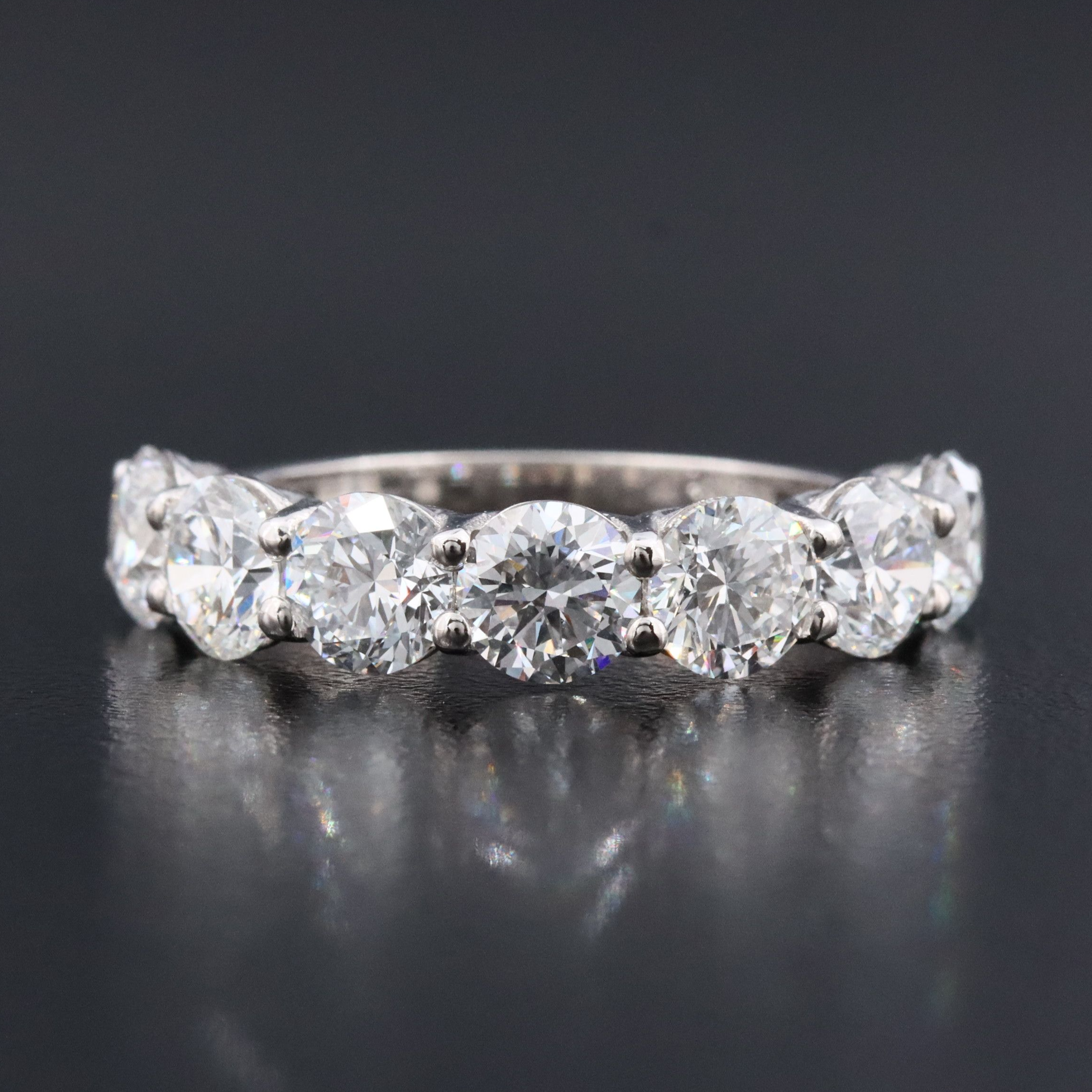 14K 3.36 CTW Lab Grown Diamond Ring with IGI Jewelry Report