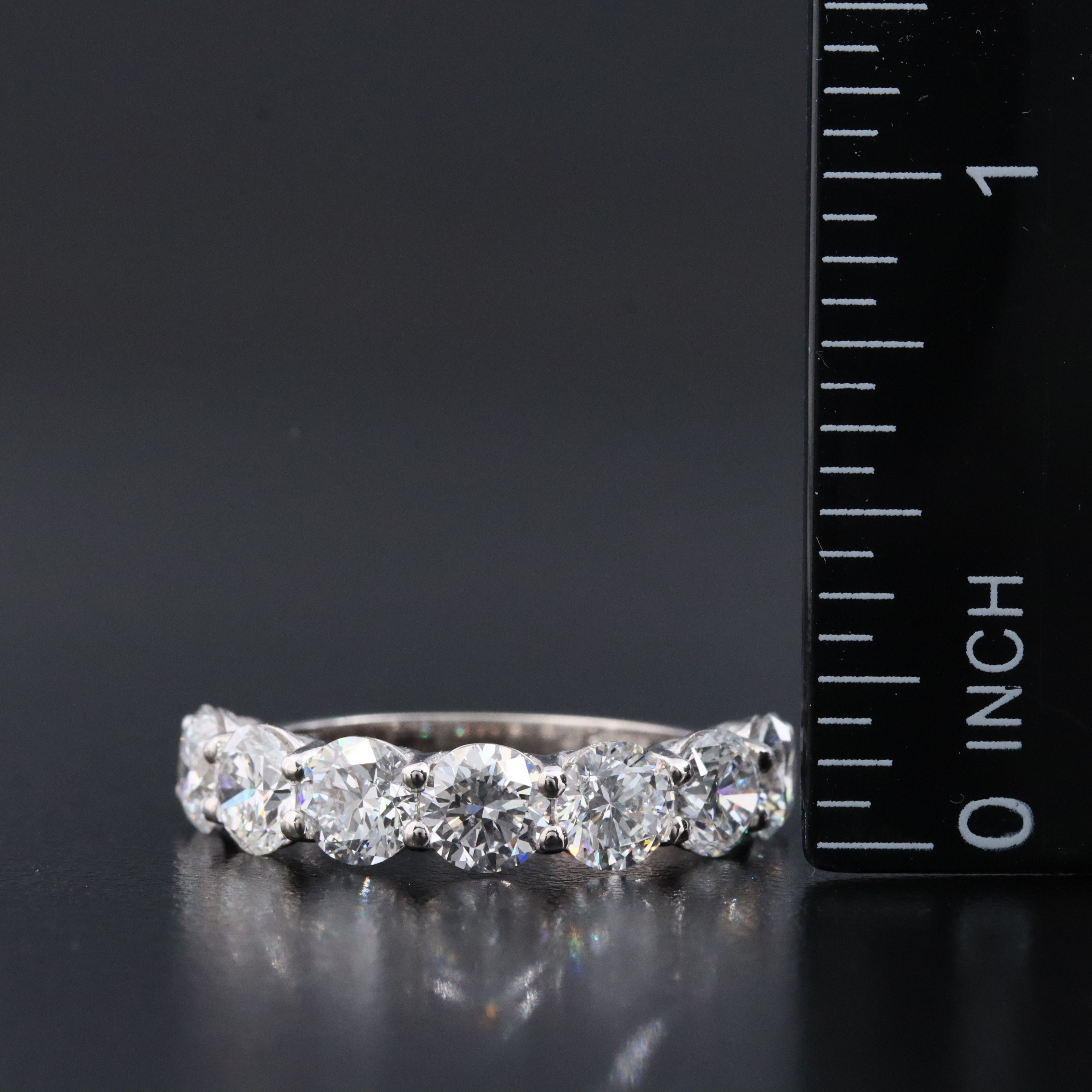 14K 3.36 CTW Lab Grown Diamond Ring with IGI Jewelry Report